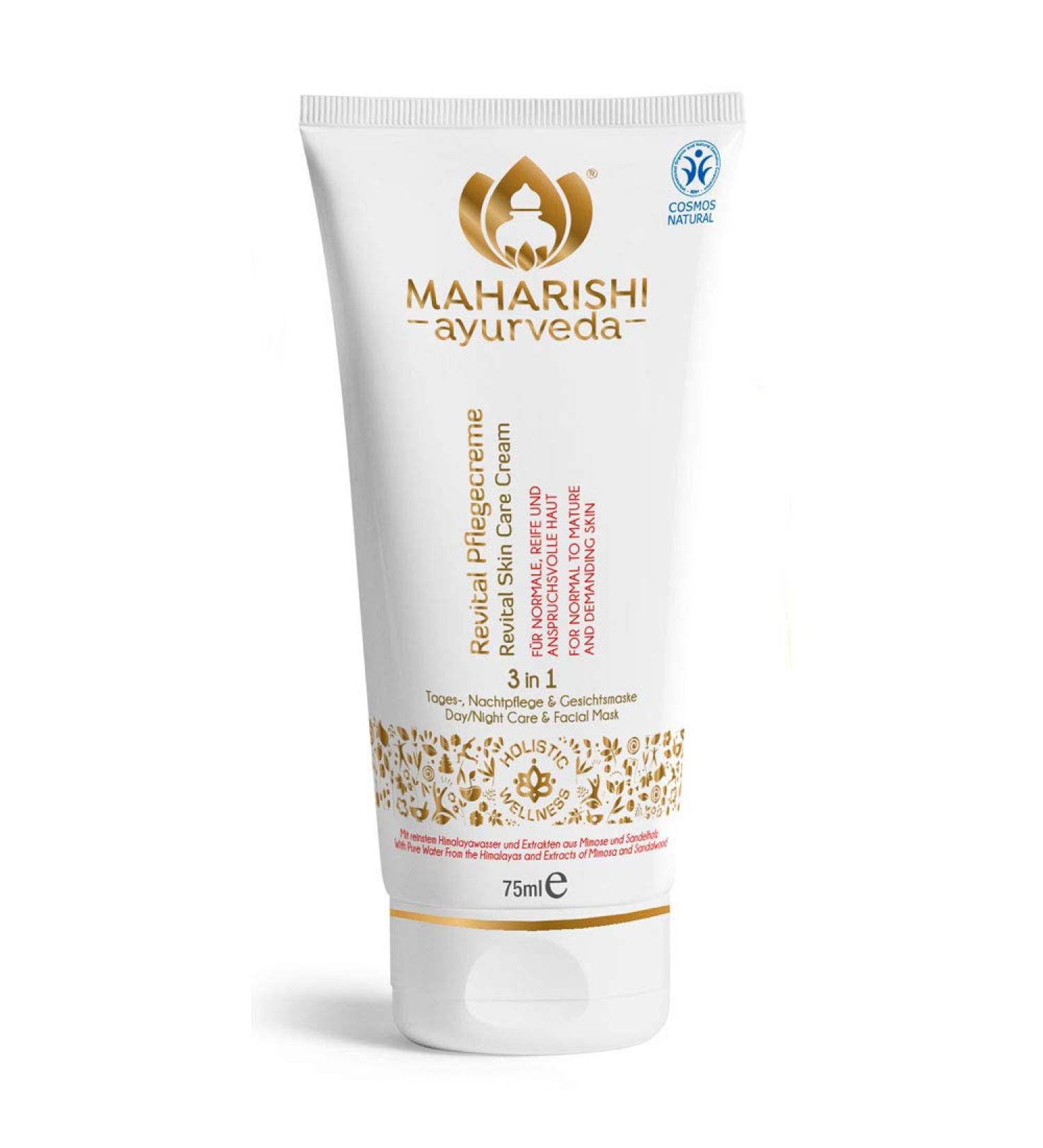 Maharishi Ayurveda Revital Face Cream Ayurvedic Day Night Care & Facial Mask 75 ml Cream Pack of 1