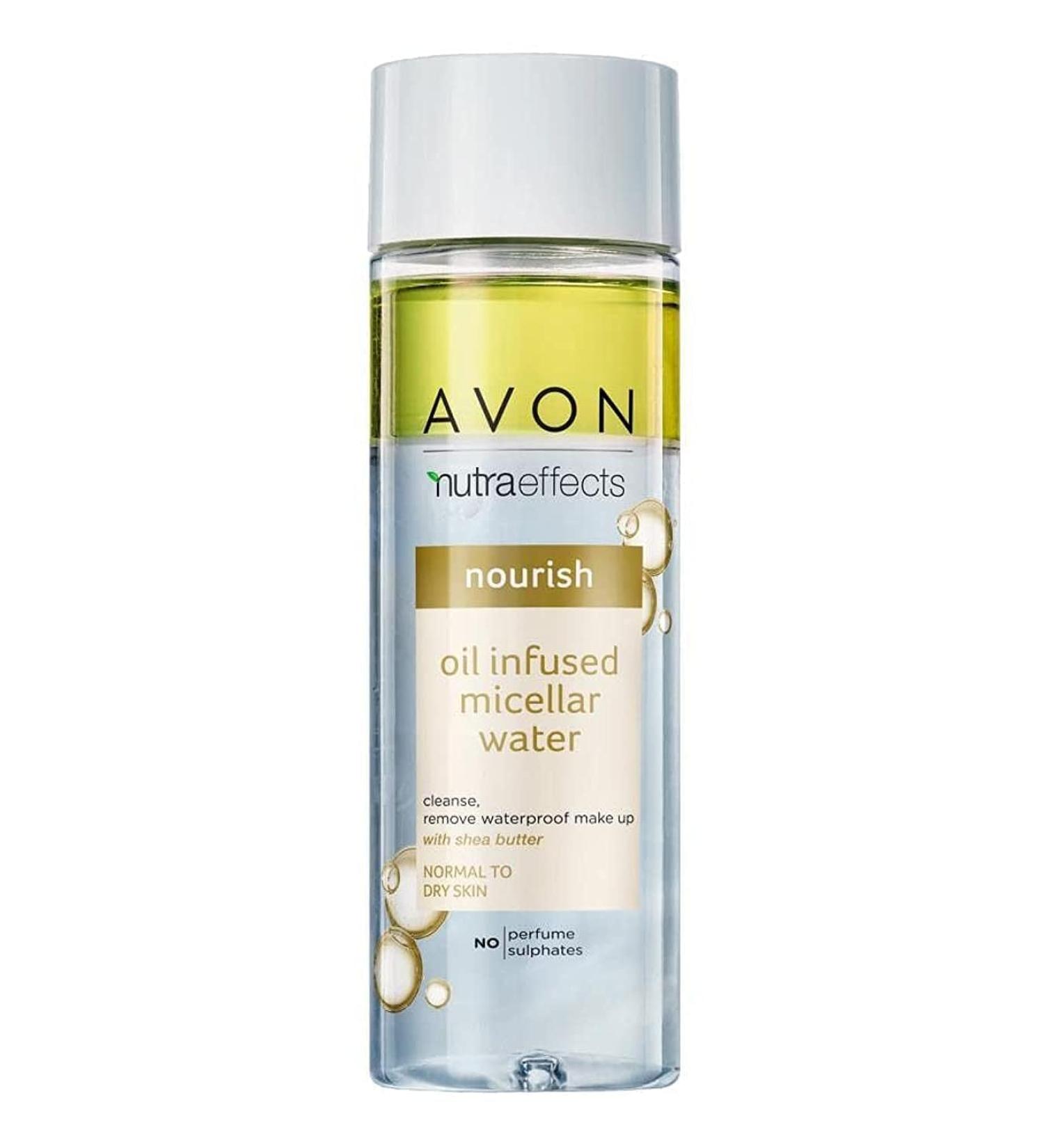 Nutra Effects Nourish Oil-Infused Micellar Water - 200ml by Avon