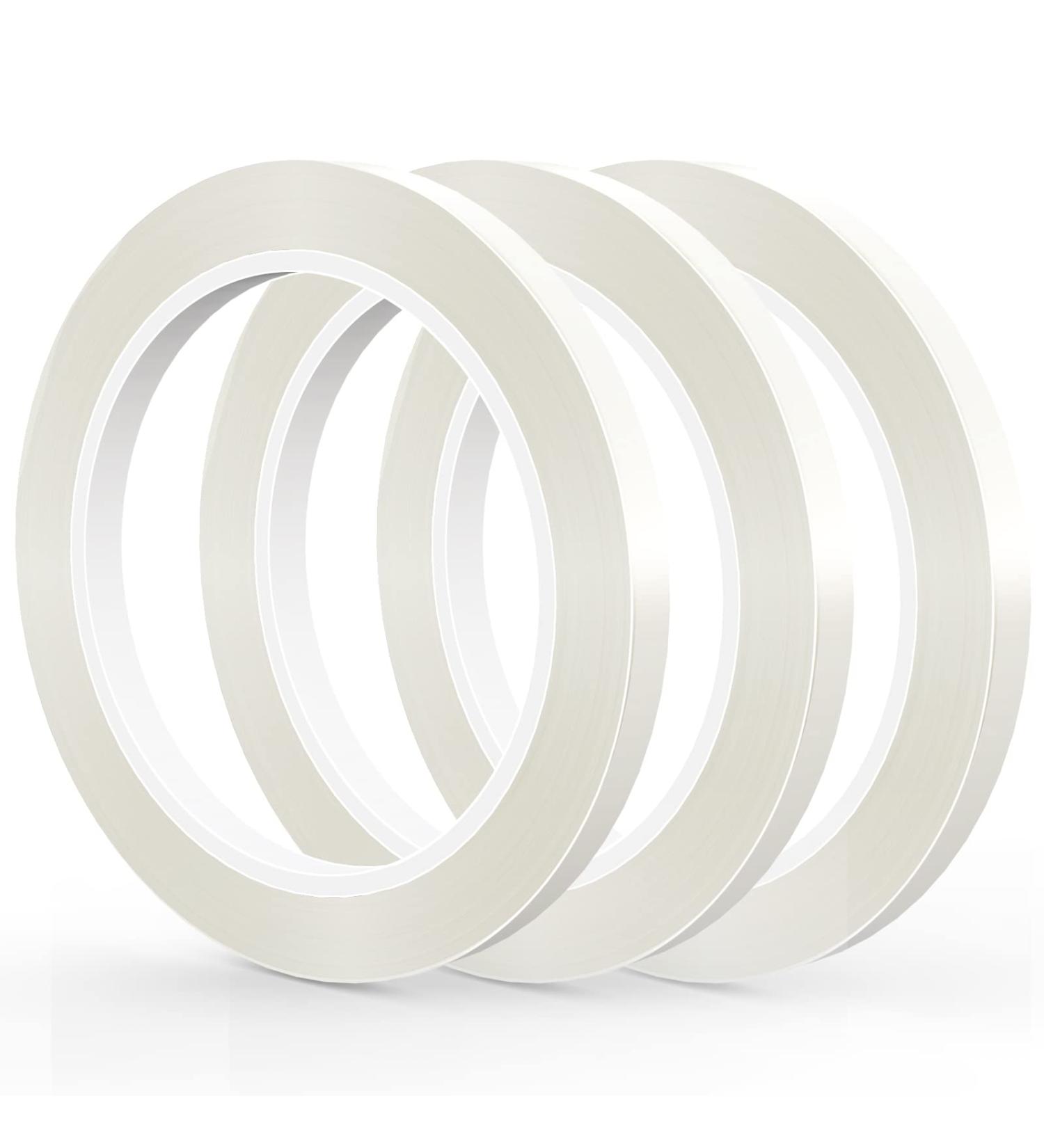 GLAMFIELDS 1/4 Waterproof Floral Tape - 60 Yd Clear Rolls (Pack of 3) for Bouquet Stem Wrap and Flower Arrangements - Buy Online on GoSupps.com