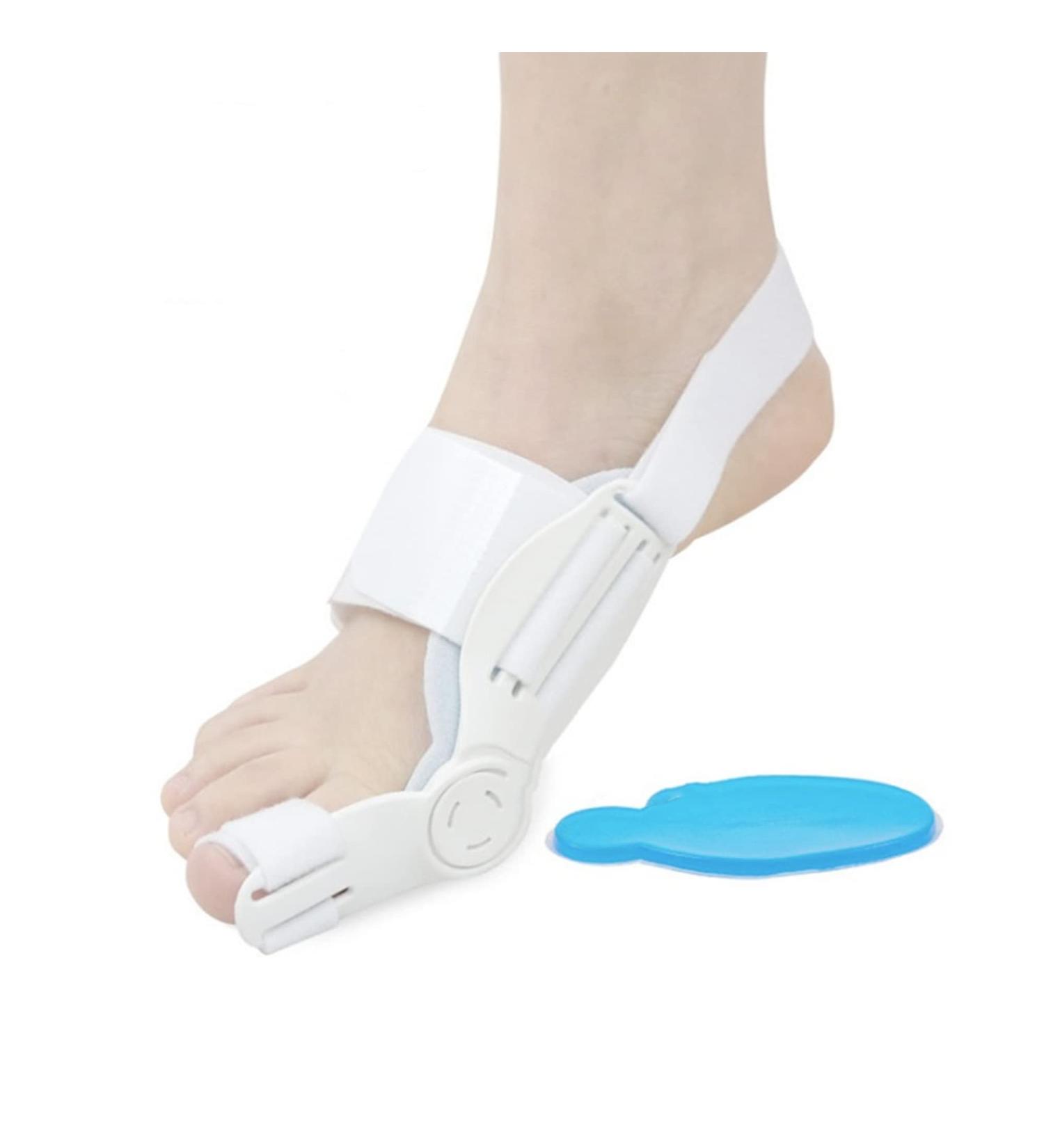 Bunion Corrector - Orthopedic Toe Straightener for Women and Men | Adjustable Bunion Splint with Silicone Pad for Bunion Relief (1PC) - Buy Online on GoSupps.com