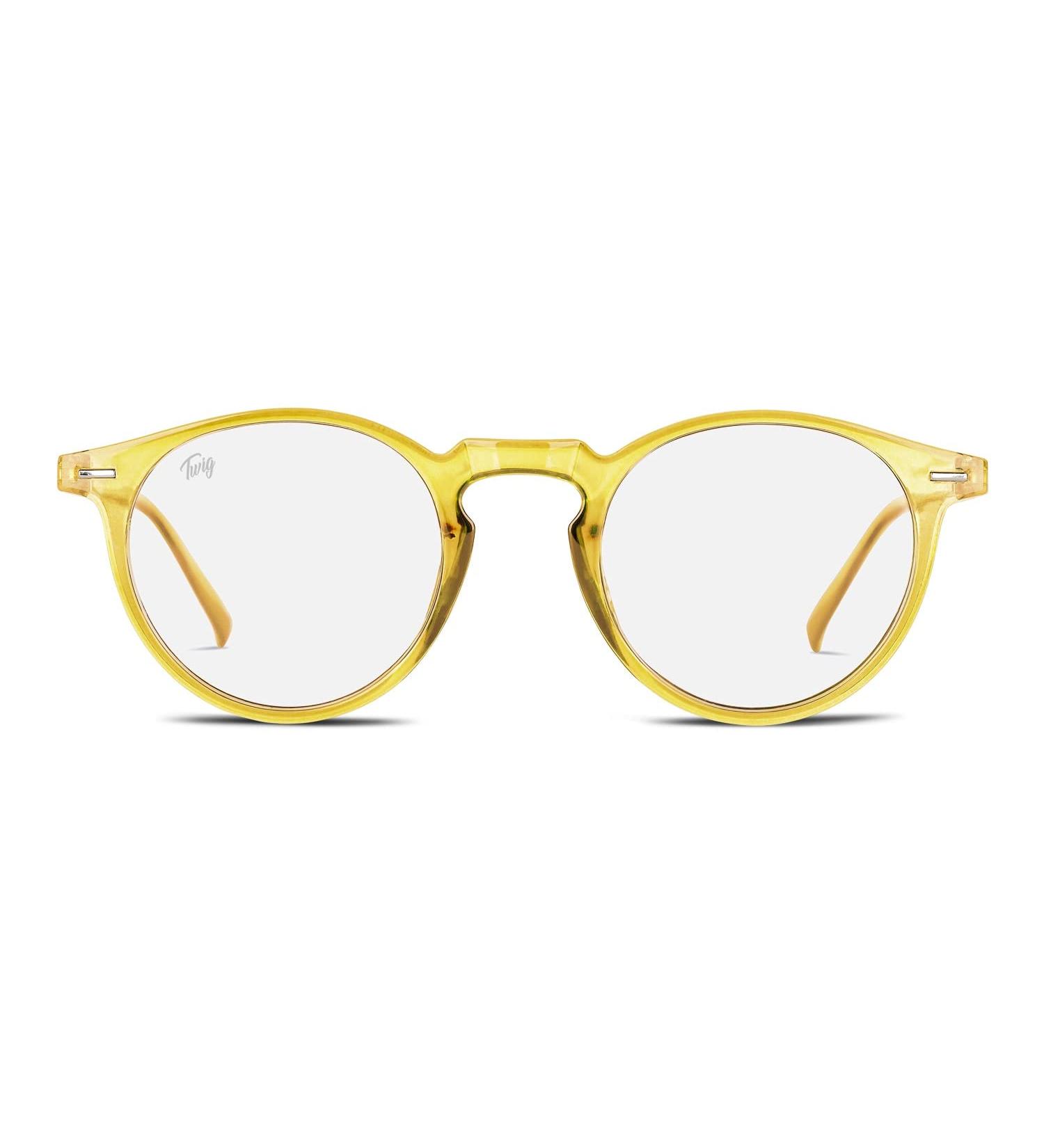 Buy TWIG Watson Computer Glasses for Men & Women - Blue Light Block Screen Filter Spectra Yellow - Buy Online on GoSupps.com