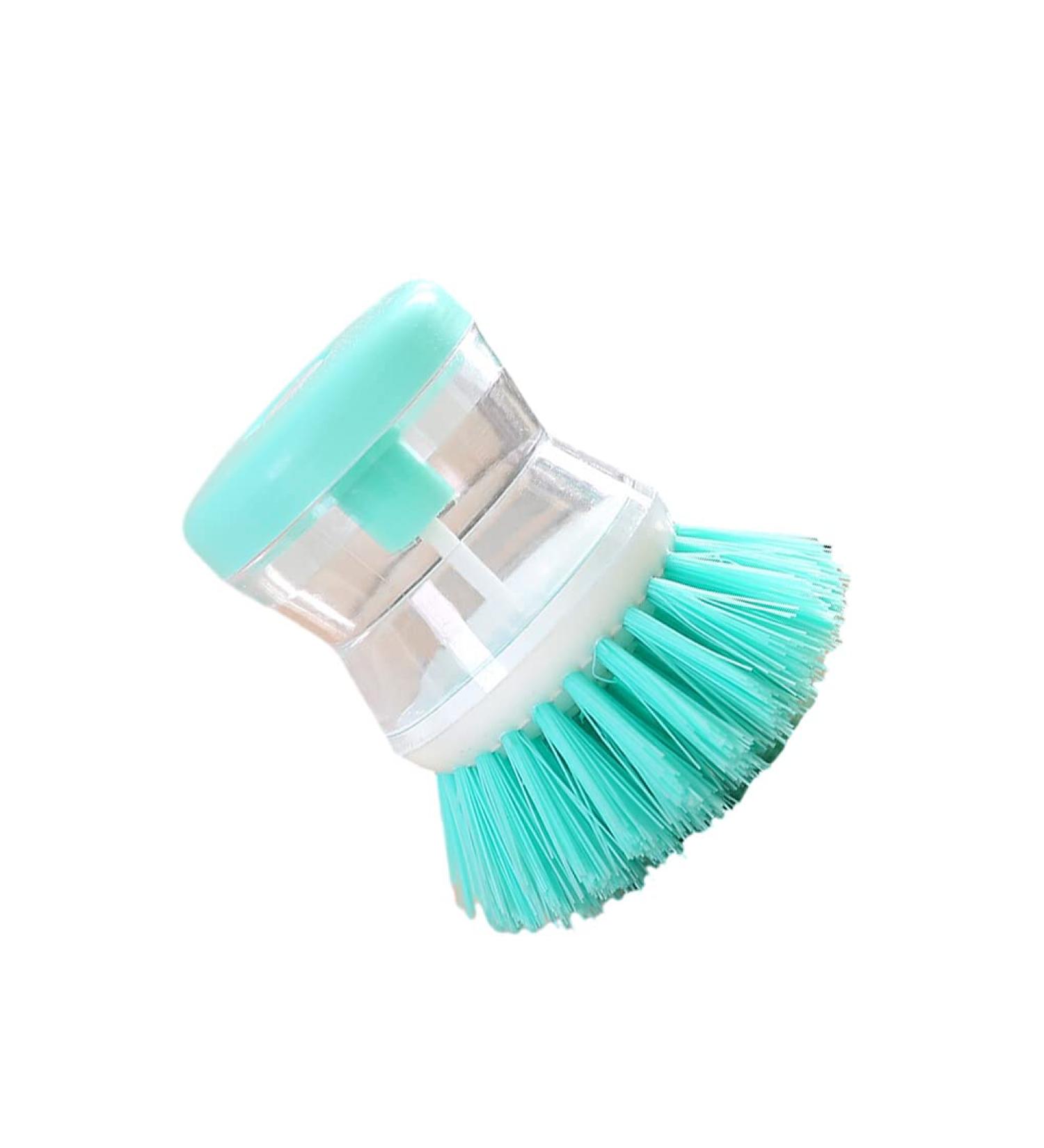 FIOERDTUIE Cookware Brush Replacement Detachable Soft Hair Ergonomic Cooking Pan Pot Dish Plate Cleaning Brushes Tool Accessories Green - Buy Online on GoSupps.com