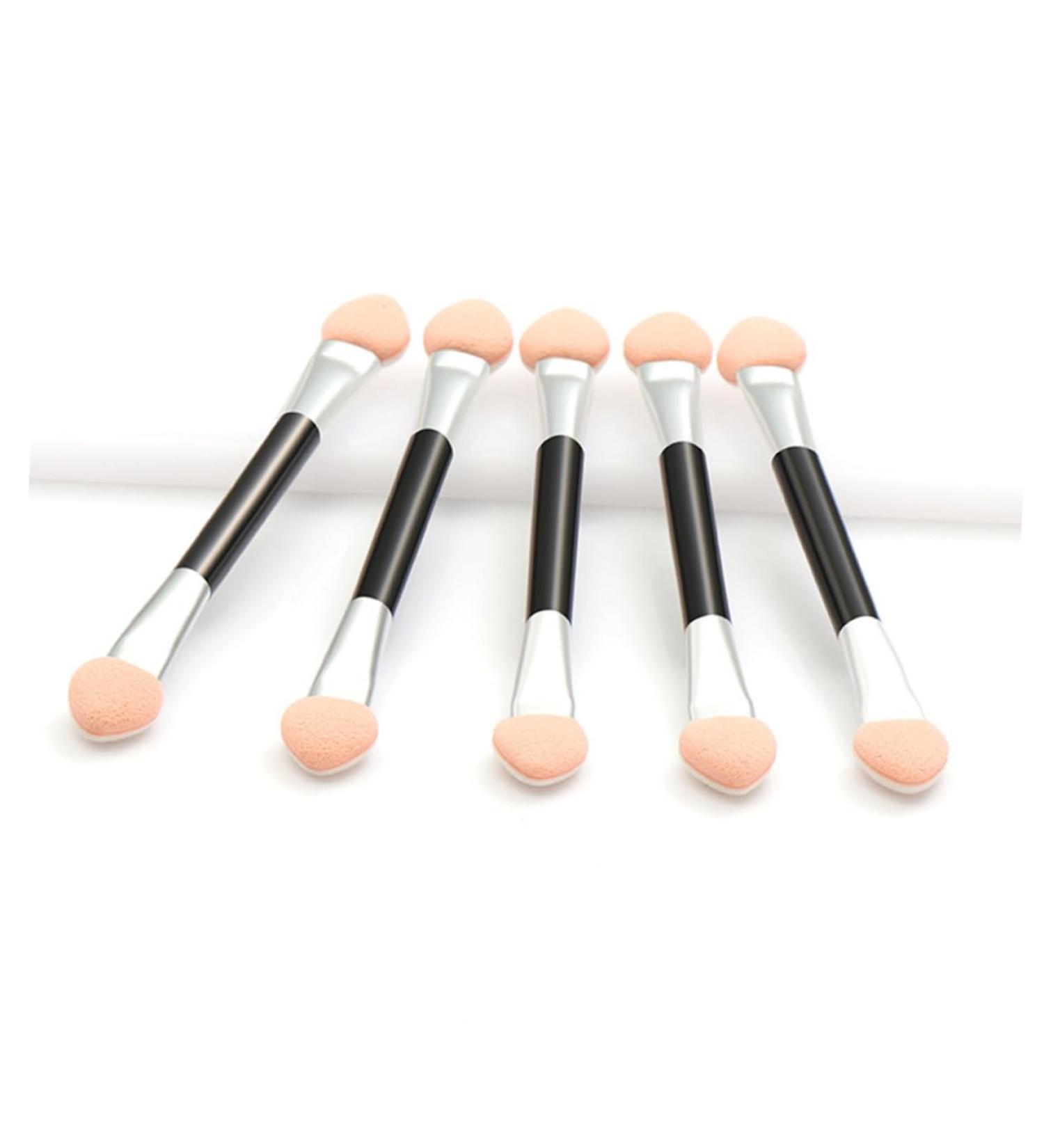 Baluue 50pcs Eyeshadow Brush Kit Applicator Makeup Brush Eye Spoolie Brush Eye Blending Brush Pink 8x1cm Pink - Buy Online on GoSupps.com