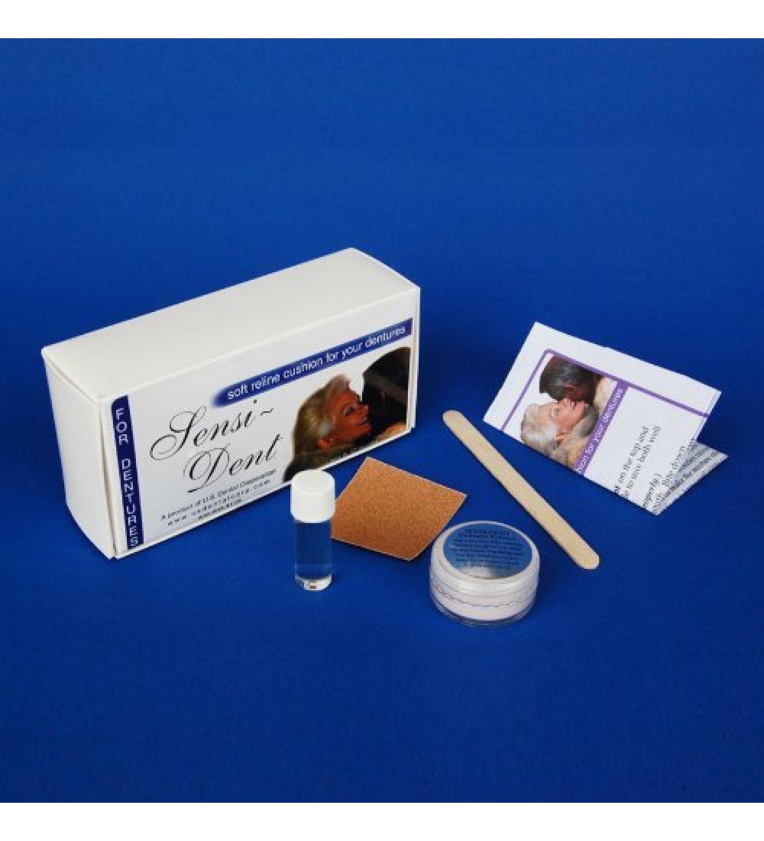 Sensi-Dent Denture Reline Kit 2-Pack