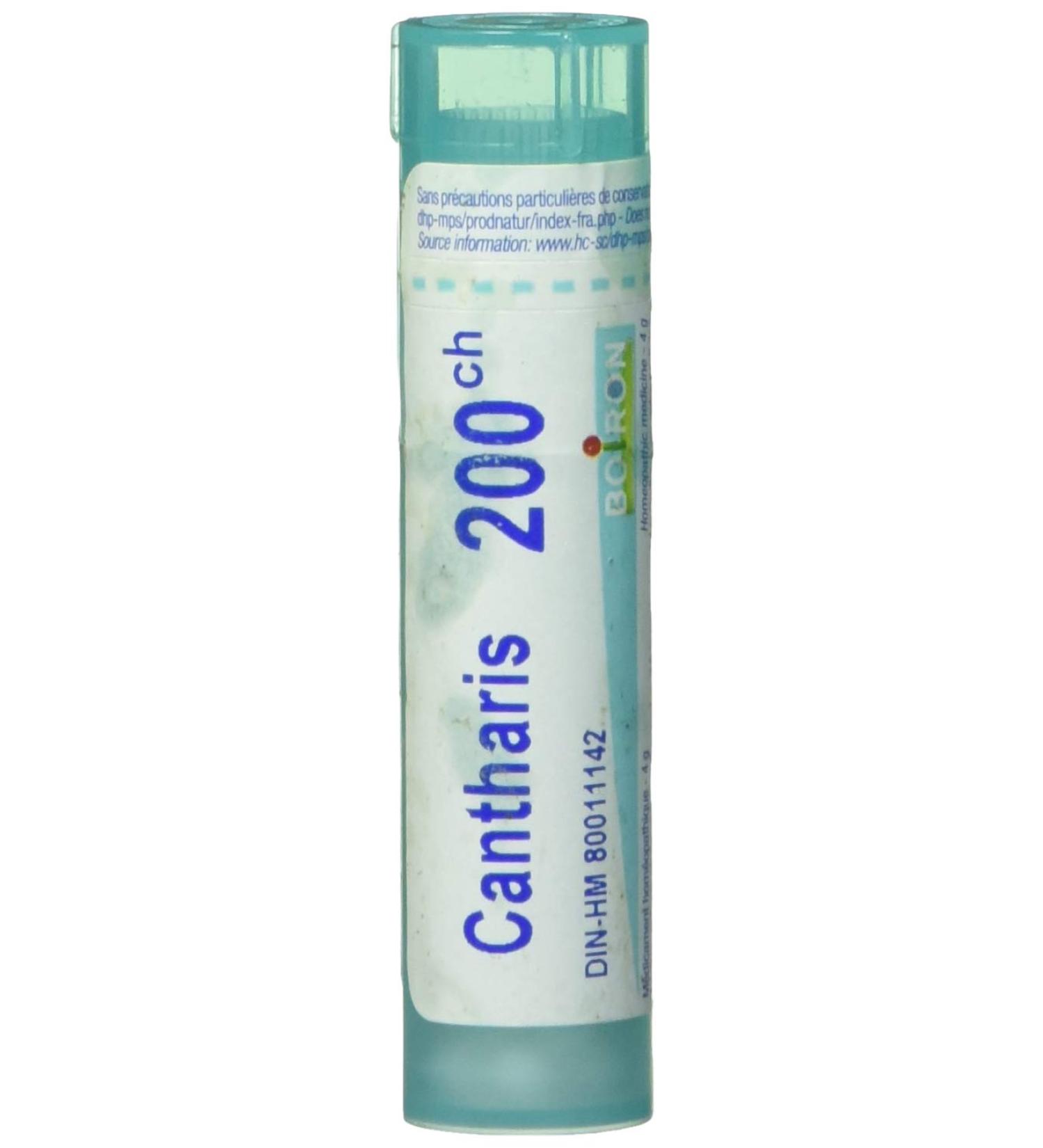 Cantharis 200ch Boiron Homeopathic Medicine - Buy Online on GoSupps.com