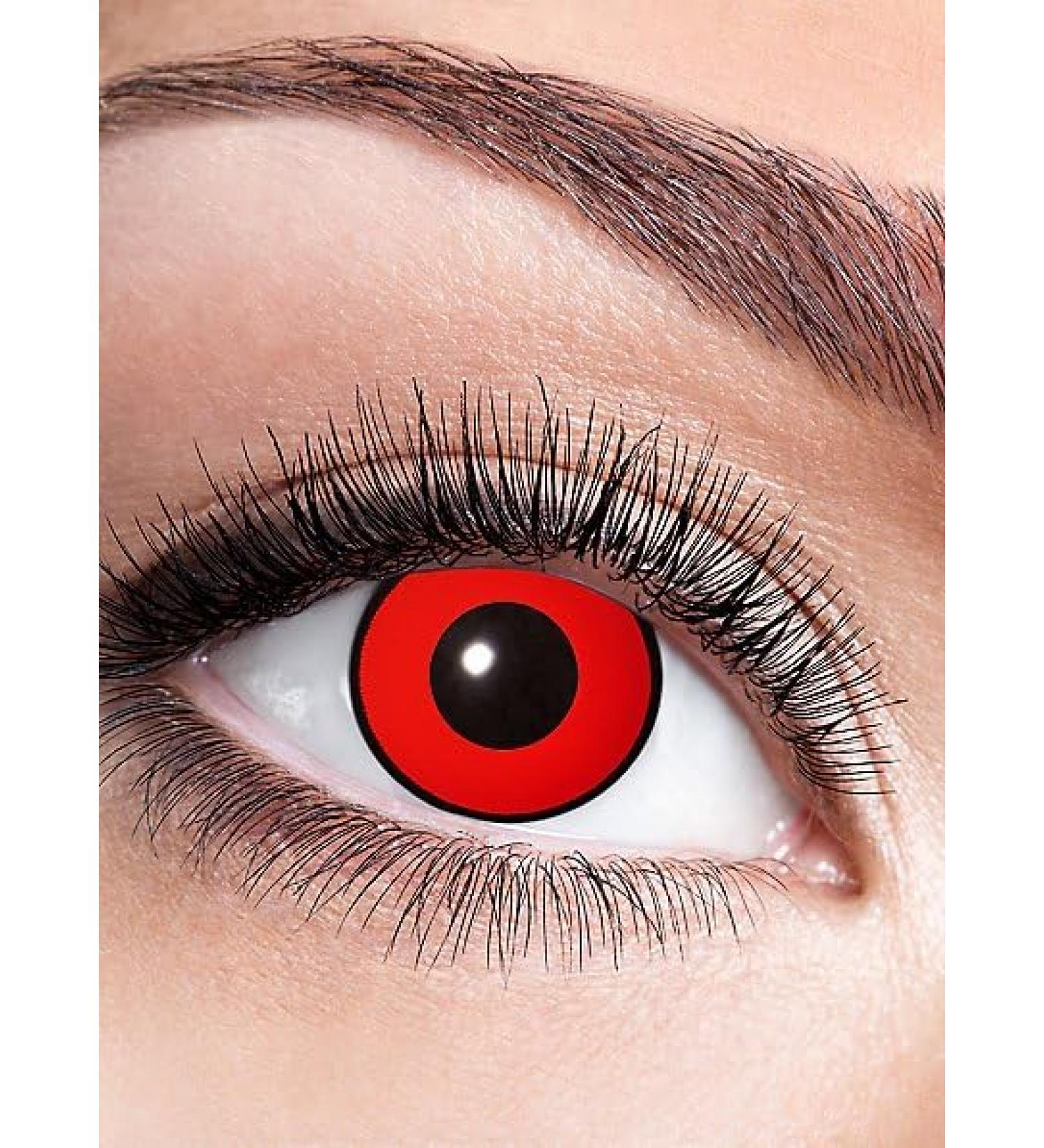 Exorculist Colored Contact Lens - Annual Dioptric -2.5 for Halloween & Theme Parties - Unique Motif Lens - Buy Online on GoSupps.com
