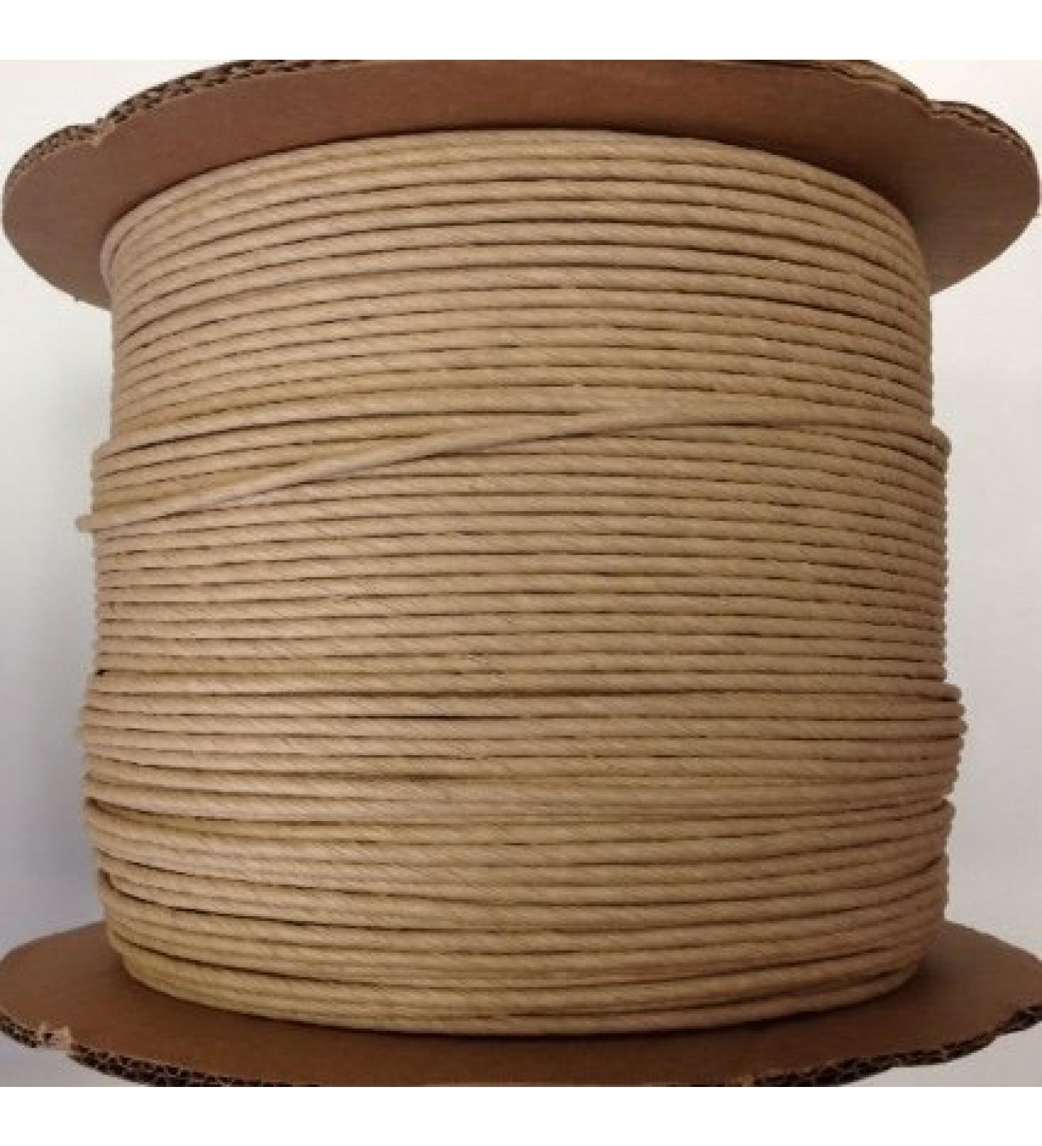 Fiber Rush 5/32 Kraft Brown Large 1700' Spool