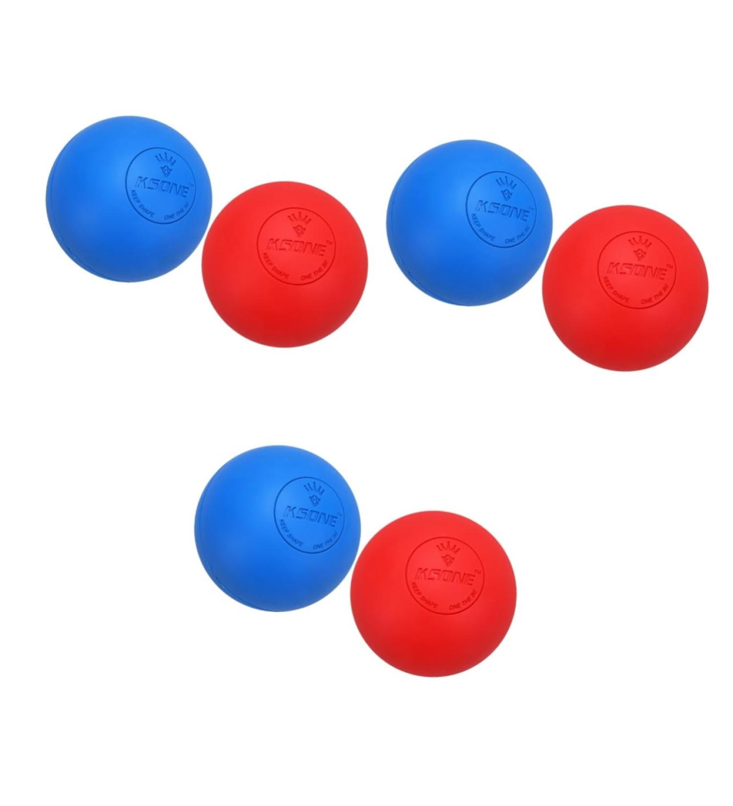 Beaupretty 6 STK Massage Balls - Deep Tissue Foot & Body Massage Device for Yoga Muscle Relief and Wellness - Buy Online on GoSupps.com