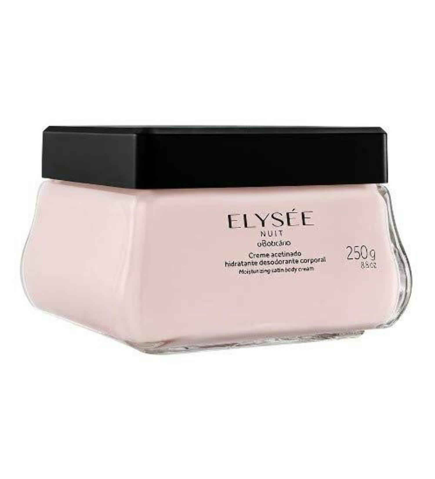 BOTICARIO Elys e Nuit Satin Moisturizing Deodorant Cream 250g