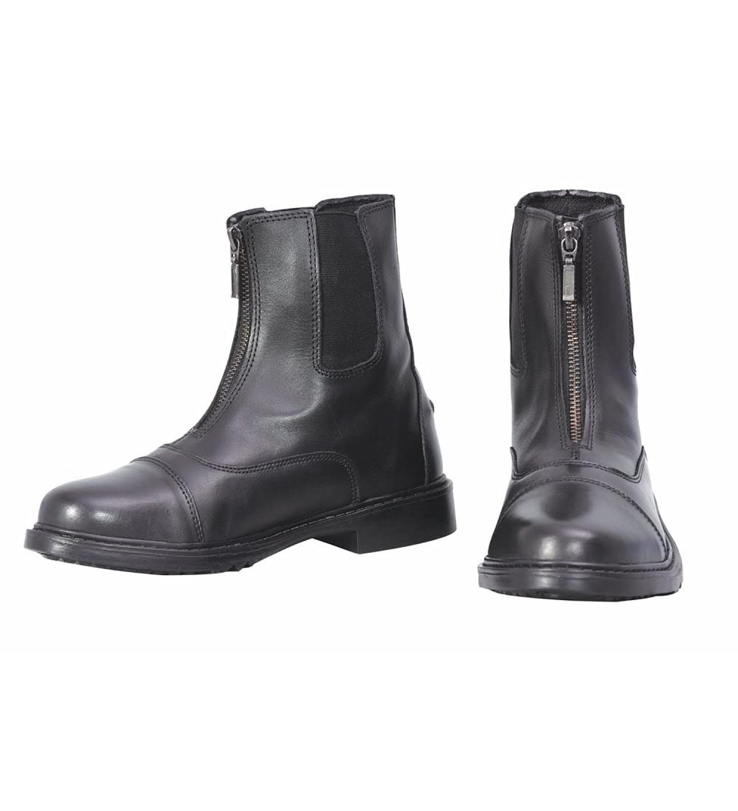 TuffRider Perfect Front Zip Paddock Boot | Ladies Black 10