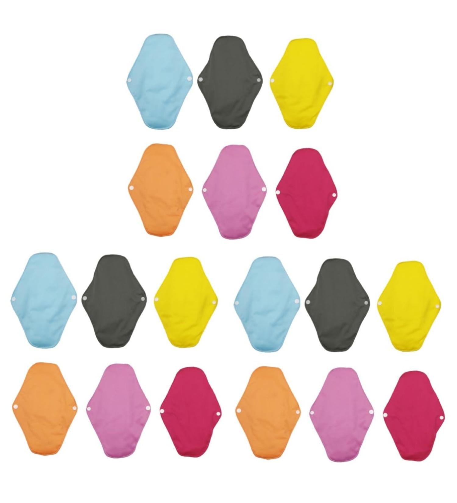 Shop Minkissy 18 Pieces Washable Dry Sanitary Pads - Breathable & Eco-Friendly | International Shipping Available - Buy Online on GoSupps.com