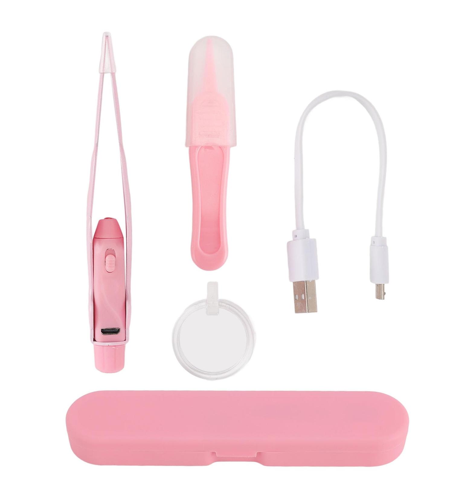 Light Ear Wax Removal Tool Kit - USB Powered Earwax Spoon Digger & Tweezers for Kids & Adults | International Shipping Available - Buy Online on GoSupps.com