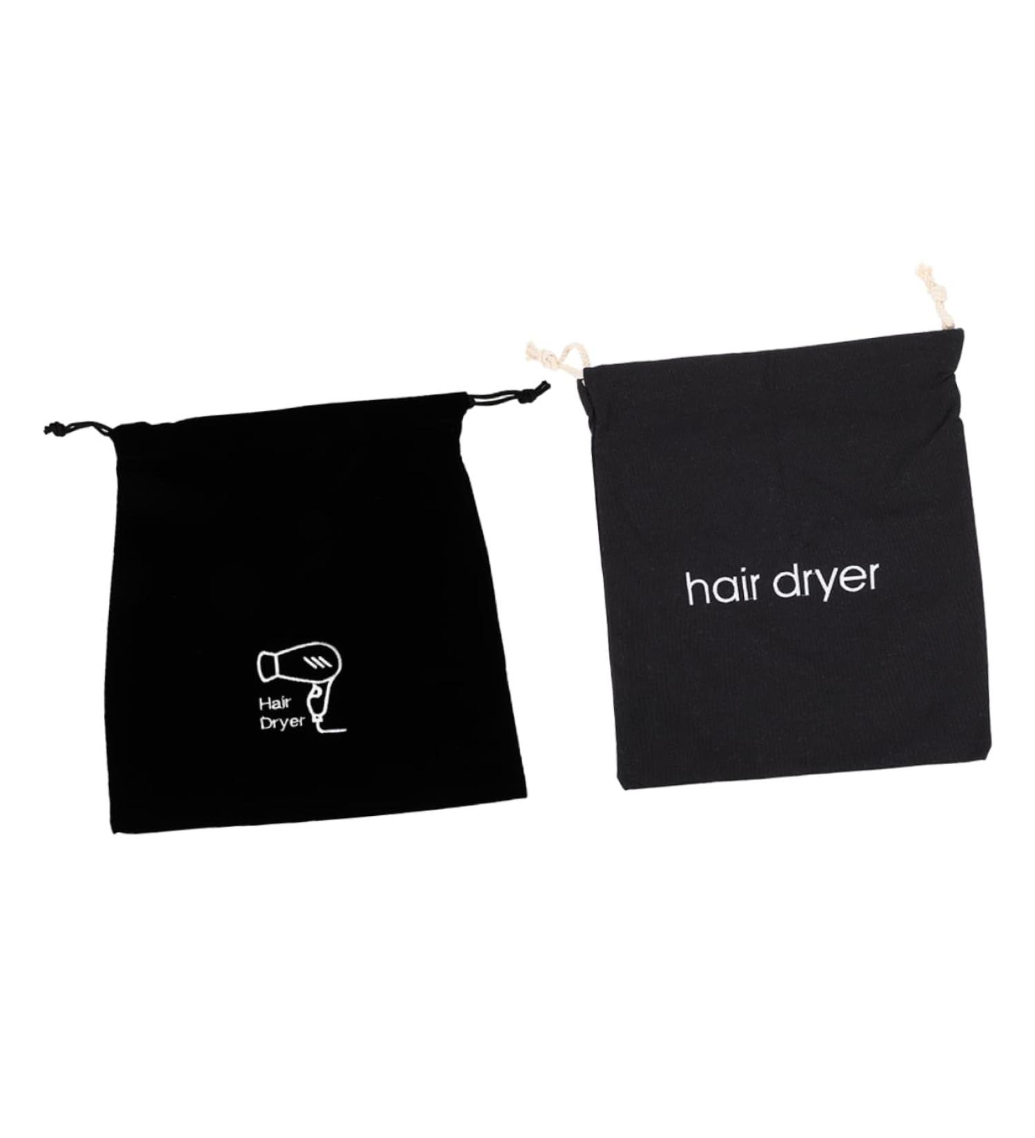 Mikinona 2pcs Hair Dryer Storage Bag Hair Dryer Bags Drawstring Bag Hairdryer Storage Straightener Bag Fabric 33.00X30.00X0.50CM As Shown 1 - Buy Online on GoSupps.com