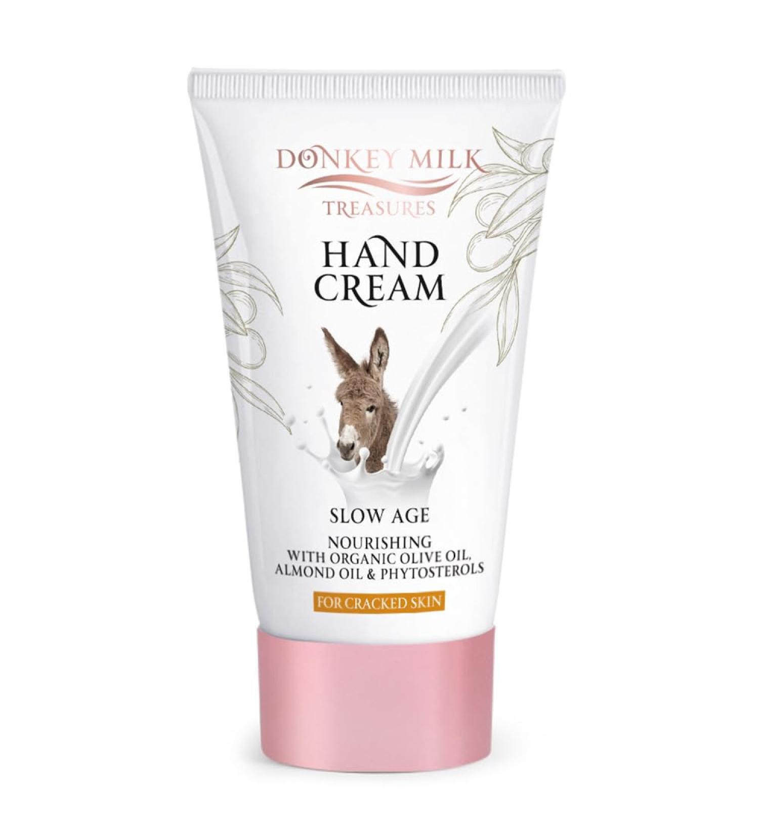 Pharmaid Donkey Milk Treasures Hand Cream 120ml - Anti-Aging Nourishment & Luxurious Moisture Care - Buy Online on GoSupps.com