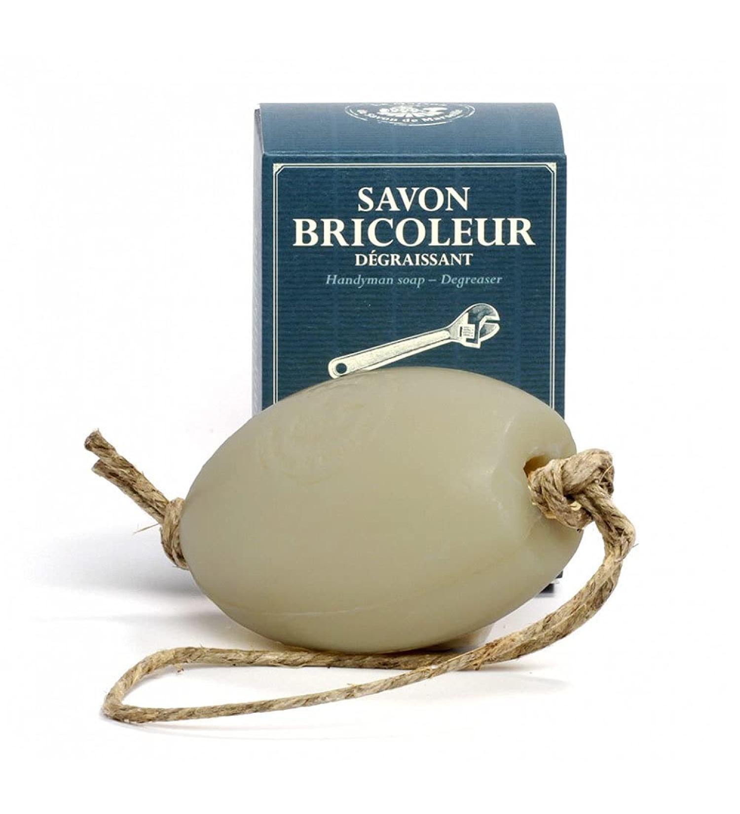 Maison du Savon de Marseille Rotating Refill Holder French Mechanic's Handyman's Soap 270 Grams