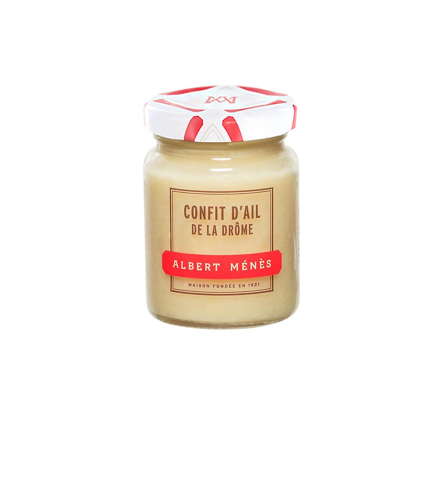 Garlic Confit de la Drôme - Artisanal and French Know-How - 90g - Albert Menes