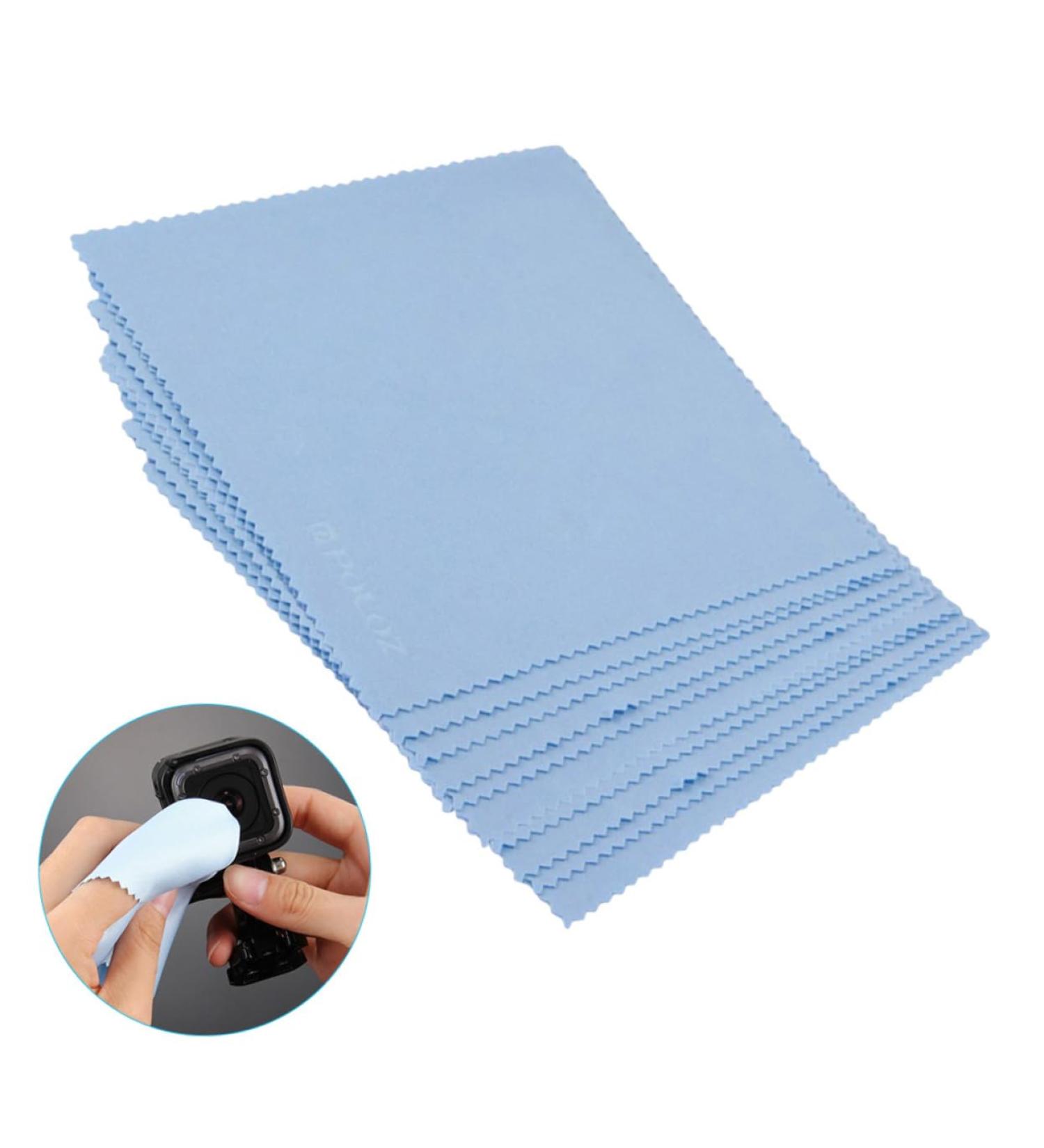 FOMIYES 50pcs Soft Cleaning Cloths Lens Jewelry & Silver Polishing | Microfiber Cloths for Eyeglasses & Car Glass | Ideal for International Shipping - Buy Online on GoSupps.com