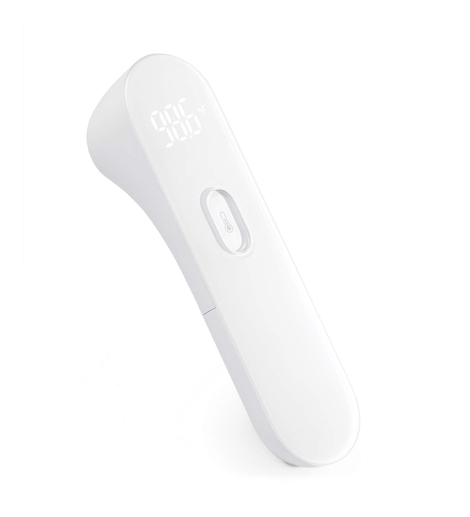 No Touch Forehead Thermometer by iHealth - 2020 Algorithm, Easy Read LED, No Contact for Kids & Adults - Buy Online on GoSupps.com