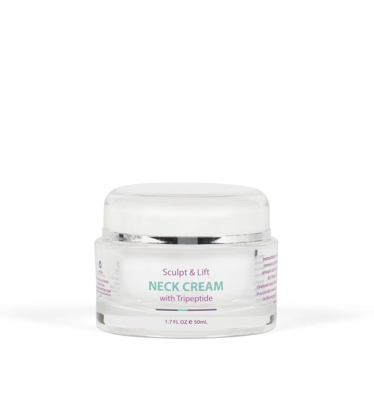 Omni Bioceuticals Sculpt & Lift Neck Cream with Tripeptides 50ml - Buy Online on GoSupps.com