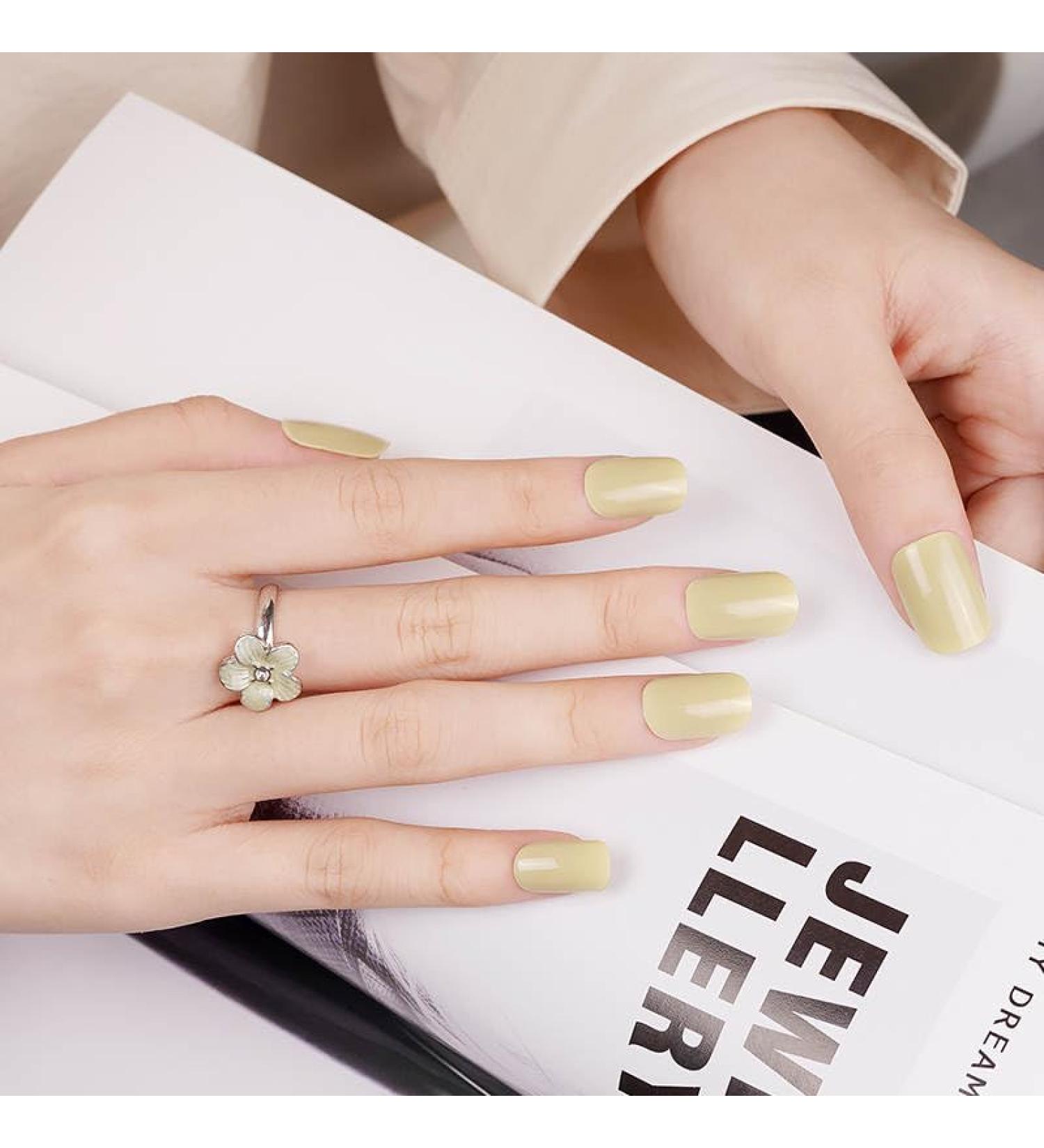 Zaubern gel4Home - UV Nail Foils & Semi-Cured Gel Wraps for Perfect Nails (Olive) | International Shipping - Buy Online on GoSupps.com