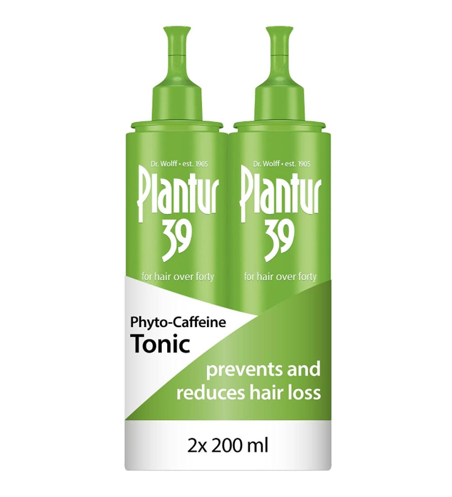 Plantur 39 Caffeine Tonic 2x 200ml - Prevents Hair Loss, Promotes Growth | Women's Hair Care from Germany - Buy Online on GoSupps.com