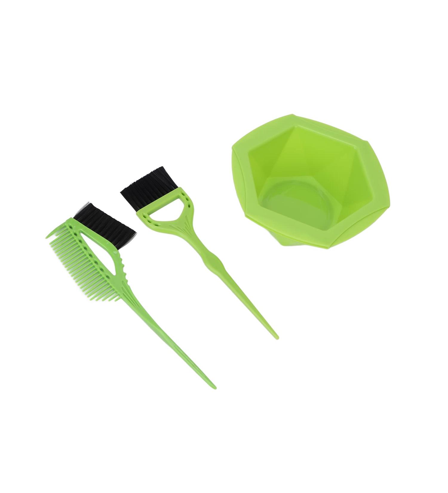 Hair Dye Kit Hair Dye Mixing Bowl Comb Brush DIY Hair Coloring Tools Hair Color Brush for Personal Barber Shop - Buy Online on GoSupps.com