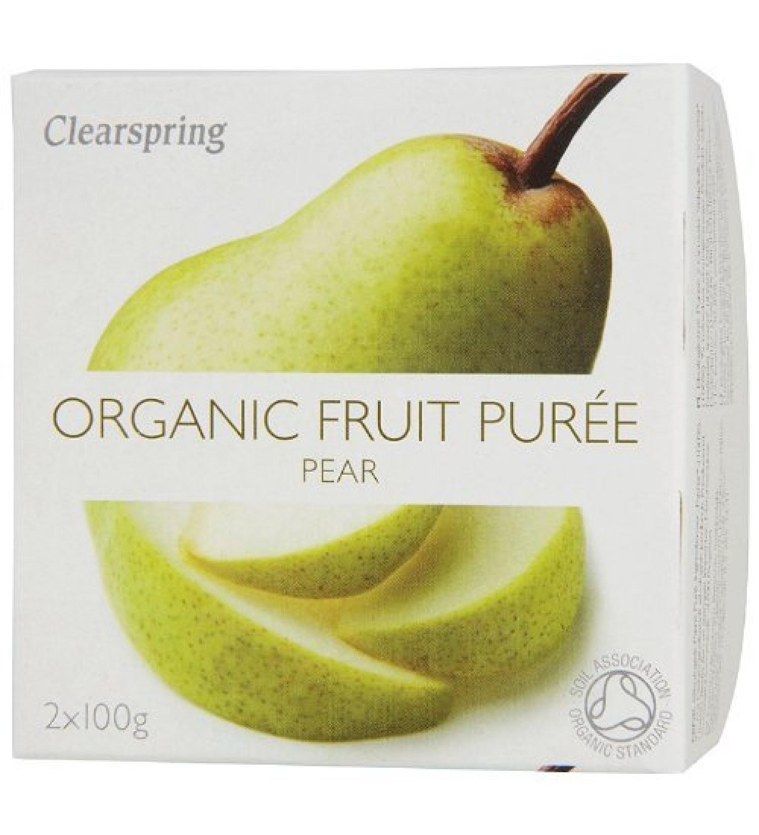 Clearspring Clearspring Pear-Shaped Fruit Puree 2 x 100g