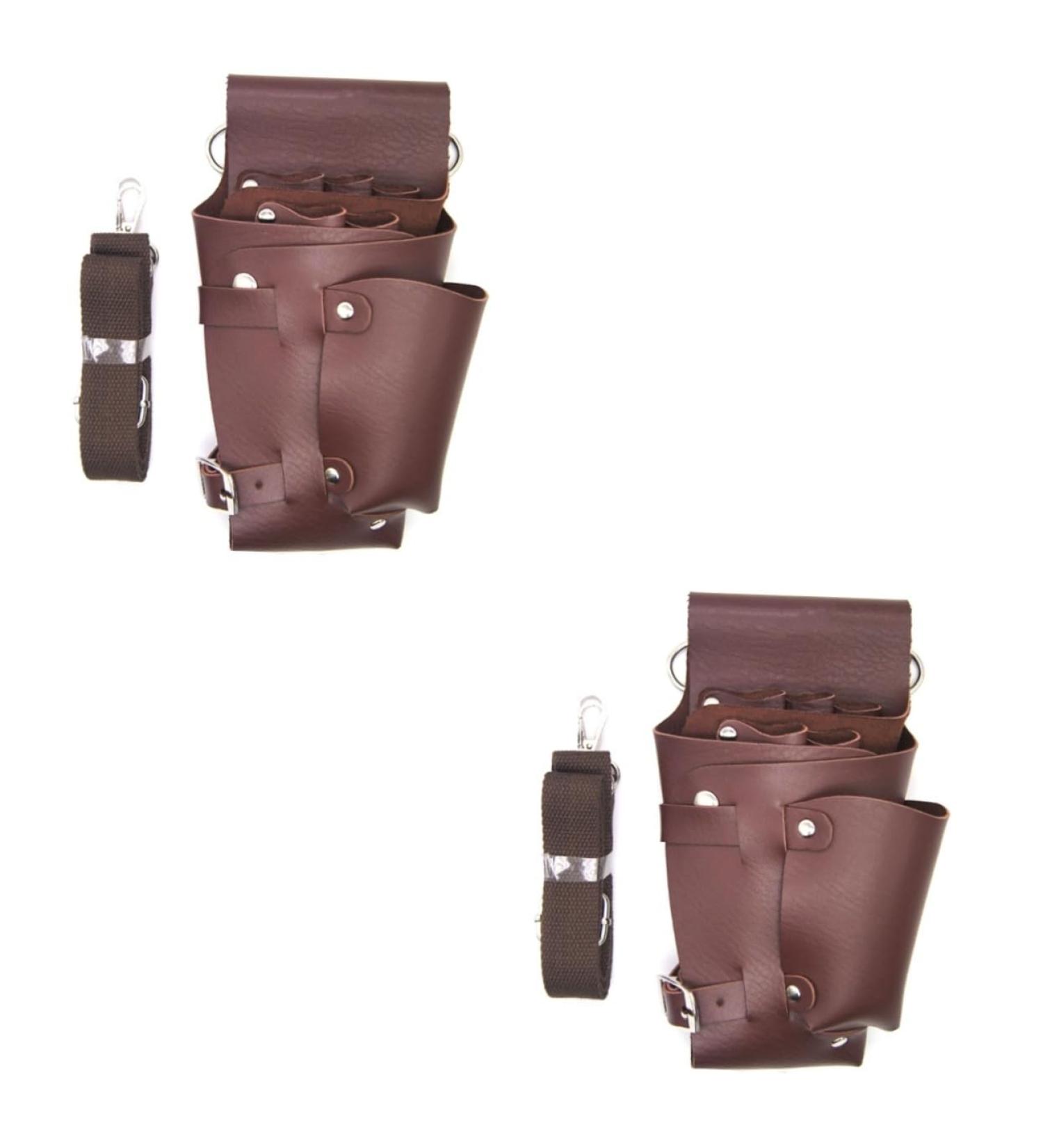 Aboofan Hair Multifunction Tool Organizer | 2-Piece Waist Support Multi-Tool Bag & Scissor Stand | Ultimate Toolkit Organizer for Professionals - Buy Online on GoSupps.com