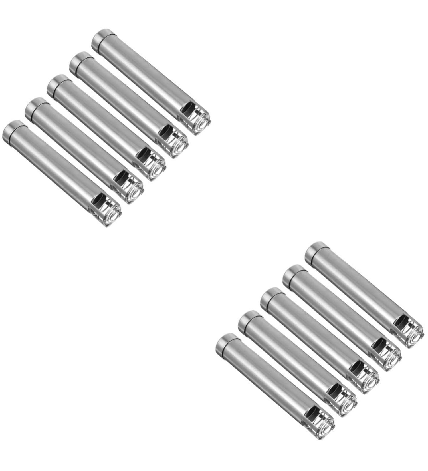 Ultechnovo 10 STK Moxa Gel Holder & Eye Massage Device - Automatic Pusher & Burner for Moxibustion - Rustproof Steel Face Massage Tool - Buy Online on GoSupps.com