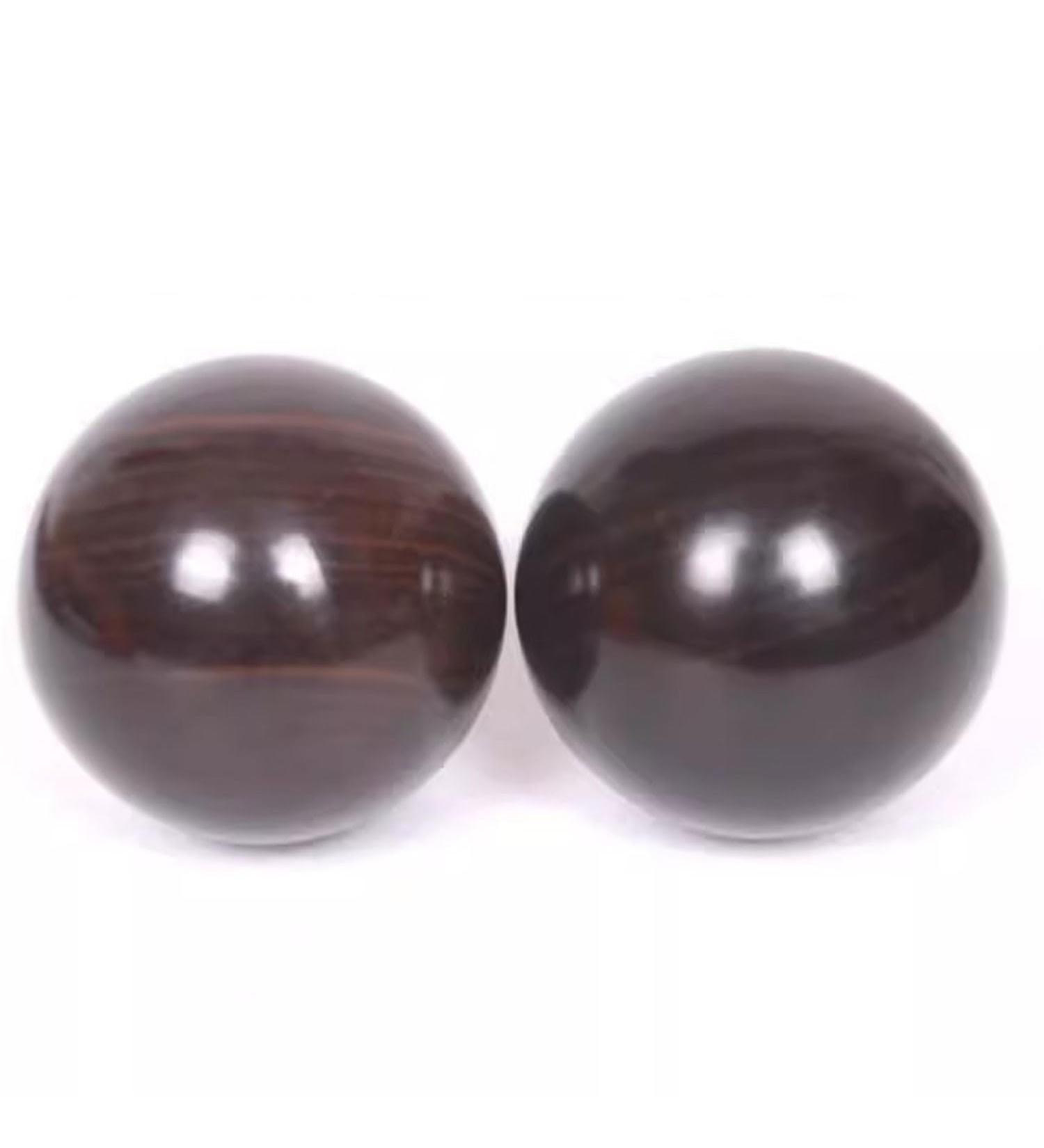 Unbit Stress Ball Stretcher - Magnetic Baoding Balls for Health and Exercise 50mm Rosewood - International Shipping Available - Buy Online on GoSupps.com