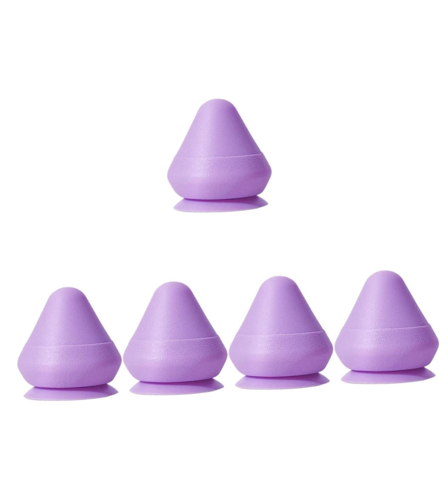 Fomiyes 5-Piece Massage Ball Suction Cups - Trigger Point Self-Massager for Feet & Body - TPE Muscle Roller Device (7.5x7cm) | Shop Now for International Shipping - Buy Online on GoSupps.com