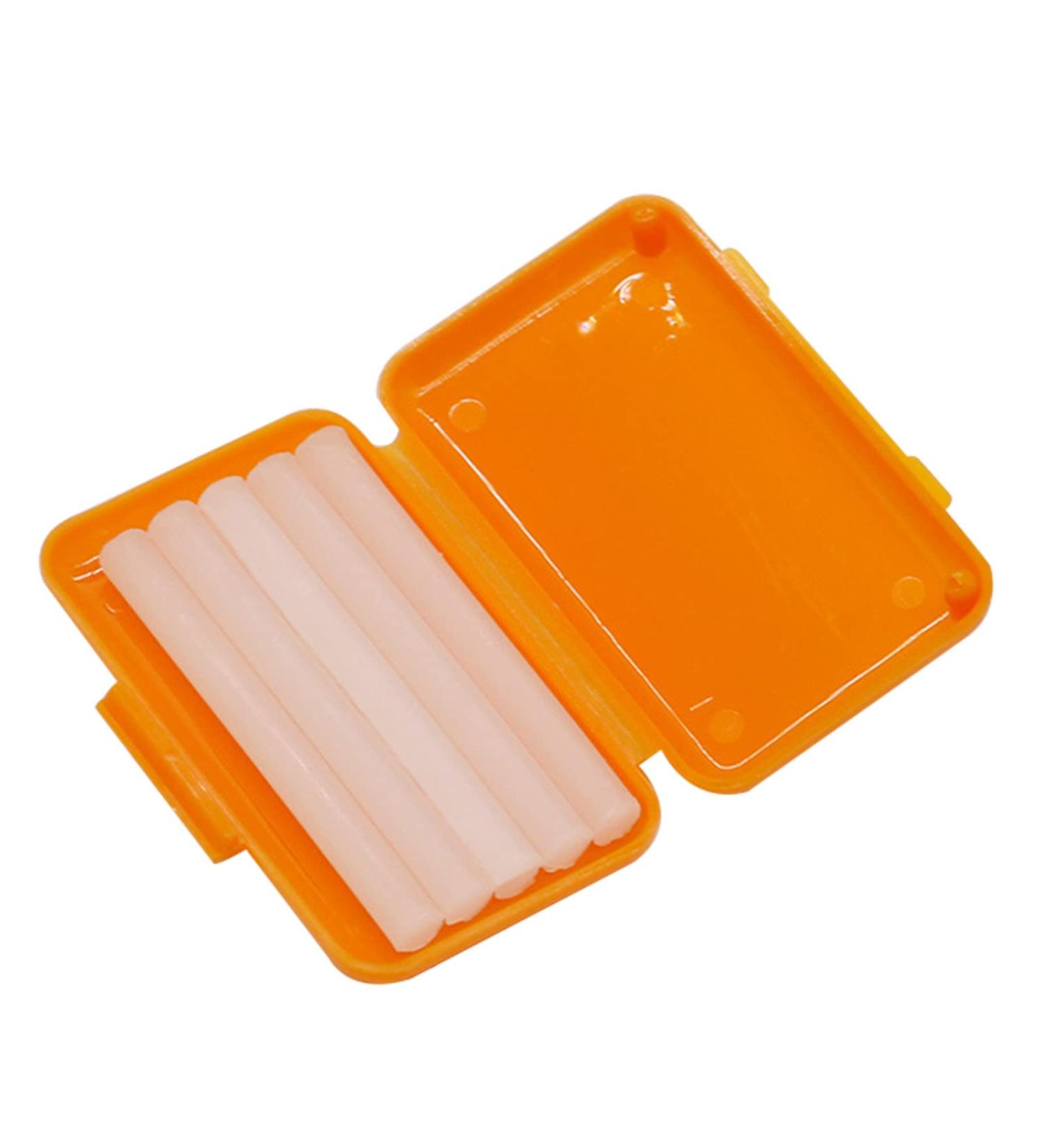 Anself Tooth Wax for Pain Relief | 5 Strips for Orthodontic Braces | Orange Flavor - International Shipping - Buy Online on GoSupps.com