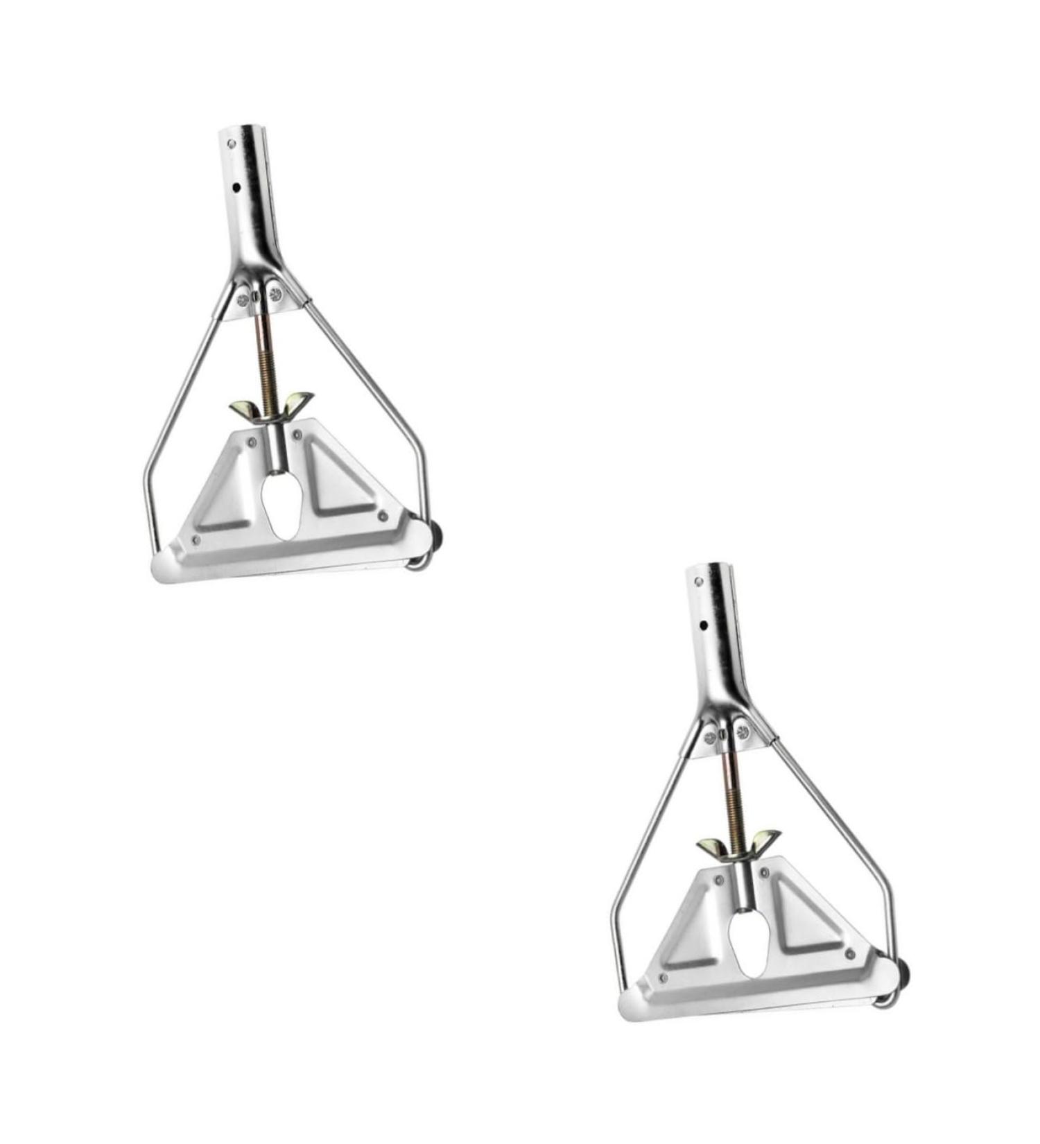 Zerodeko 2pcs Glass Cleaning Scraper Mop Disc Cover Cleaning Mop Squeegee for Window Cleaning Toy Lawn Mower Replacement Mop Base Mop Handle Bamboo Whip Wax Mop Iron Triangle 26X19cmx2pcs - Buy Online on GoSupps.com