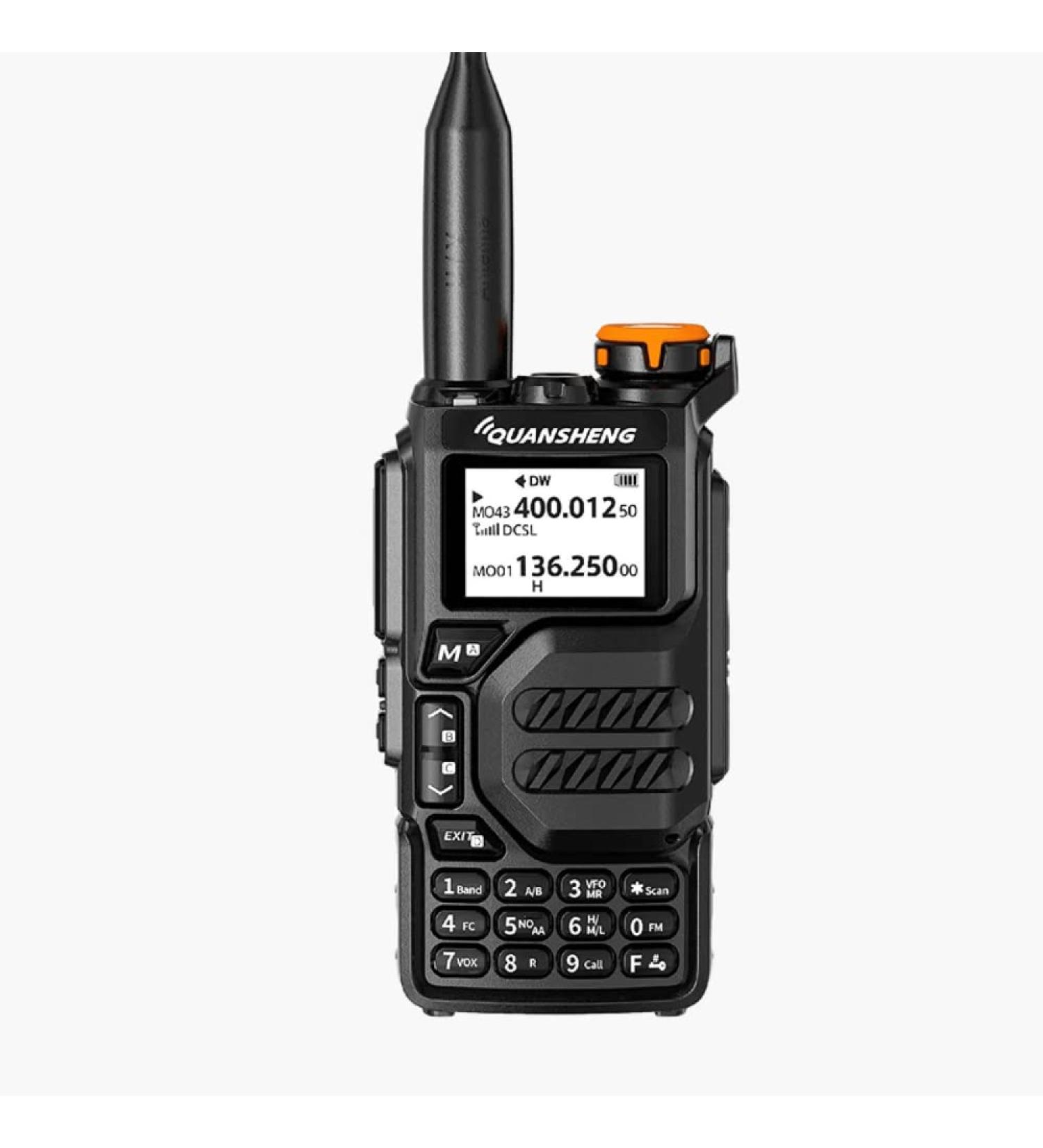 UV-K5 Dual Band Radio | 5 Watt Output Portable Two-Way Radio with NOAA Weather Alert - Buy Online on GoSupps.com