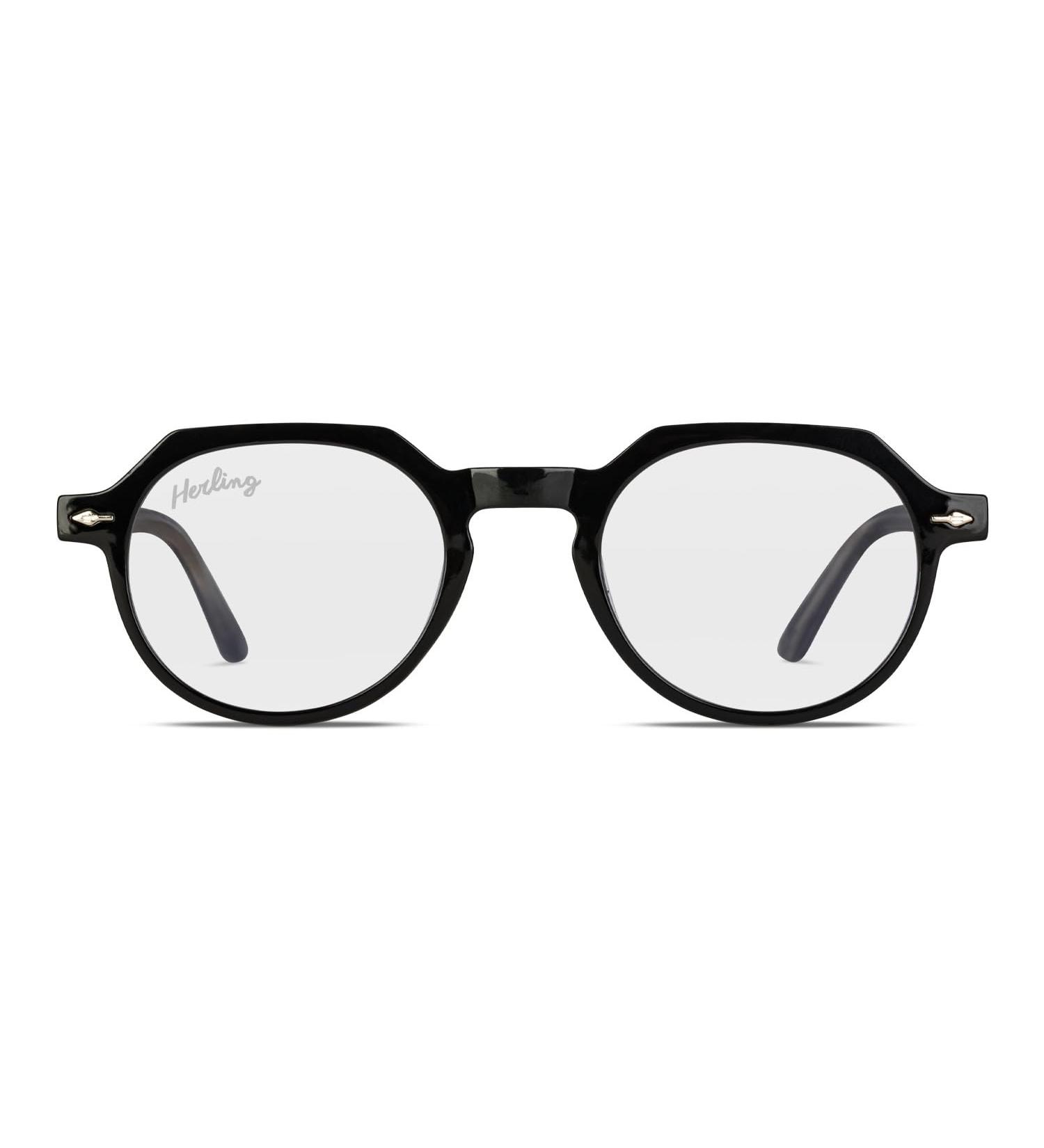 HERLING Blue Light Glasses - Merrick BlueBlock Acetate & Black | Reduce Eye Strain & Enhance Vision - Buy Online on GoSupps.com