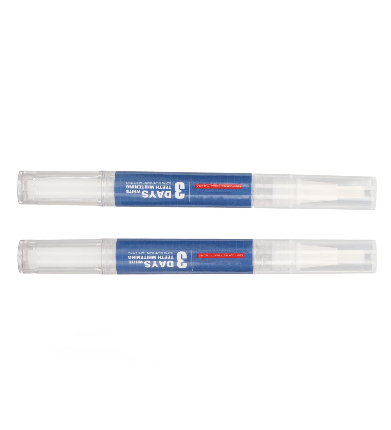 Teeth Whitening Pens - 2 Pack Painless Travel-Friendly Stain Remover Gel - Buy Online on GoSupps.com