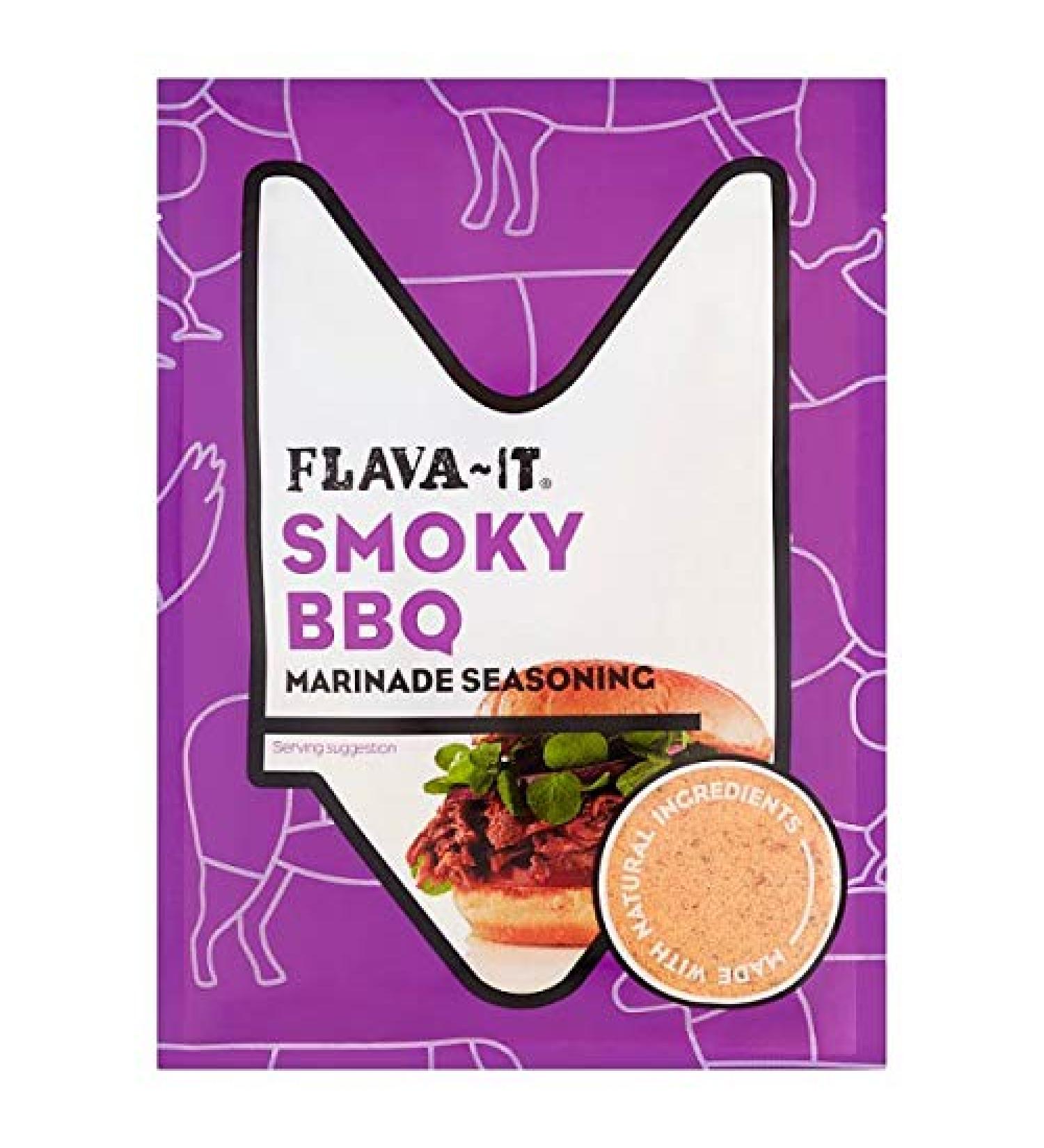 Flava it Flava It Marinades (smoked barbecue marinade 3 x 35 g)