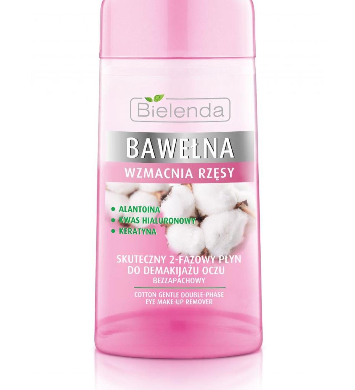 Extra Gentle Cotton Double-Phase Eye Make-up Remover 135ml | Bielenda - Perfect for Sensitive Eyes | International Shipping Available - Buy Online on GoSupps.com