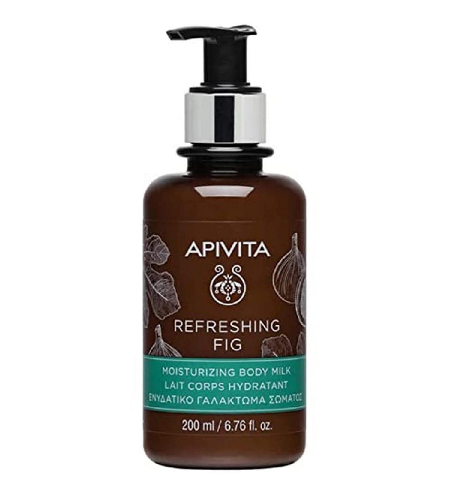 Apivita Refreshing Fig Moisturizing Body Milk 200ml