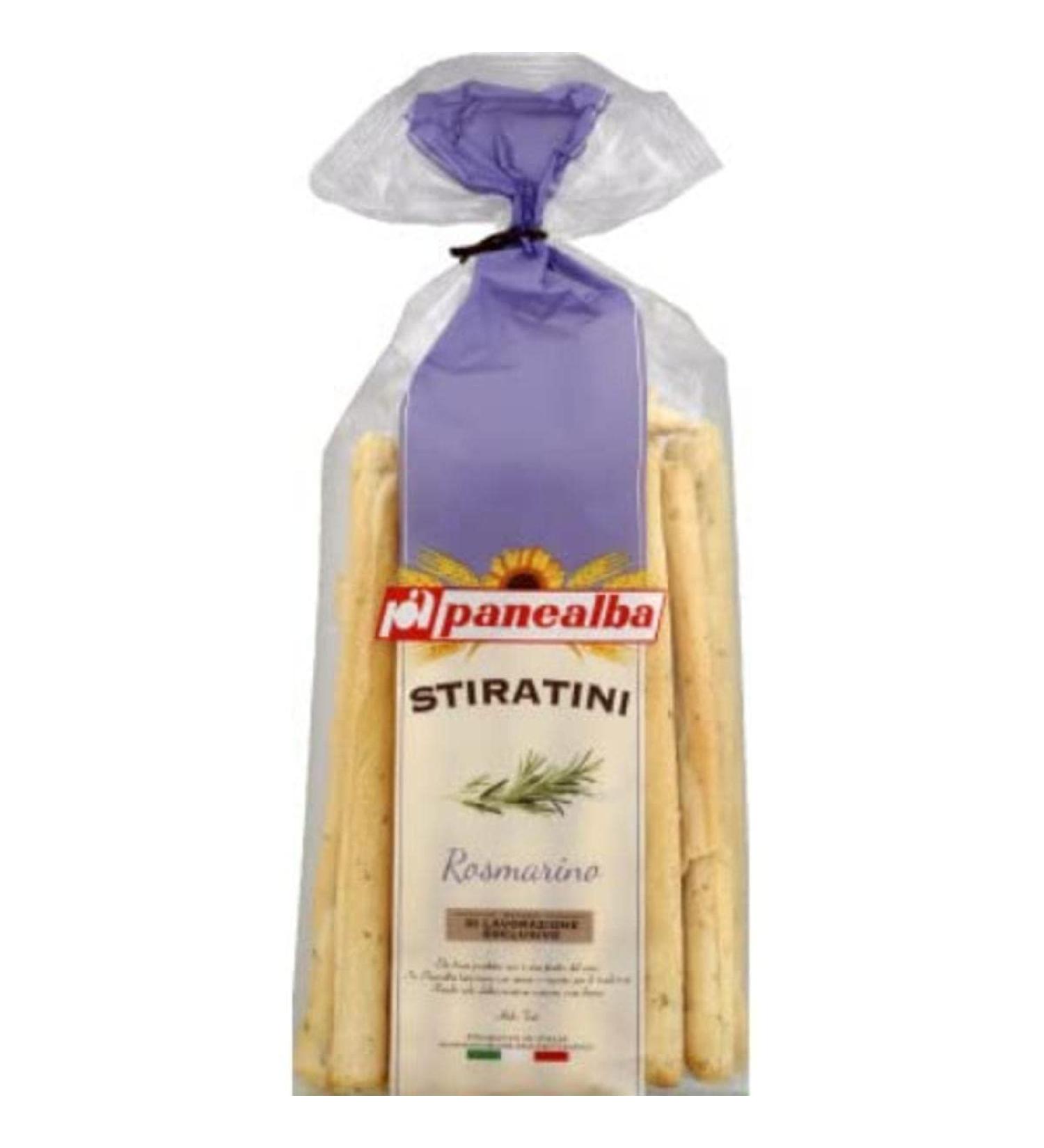 Panealba Stiratini, rosemary breadsticks - 250g bag