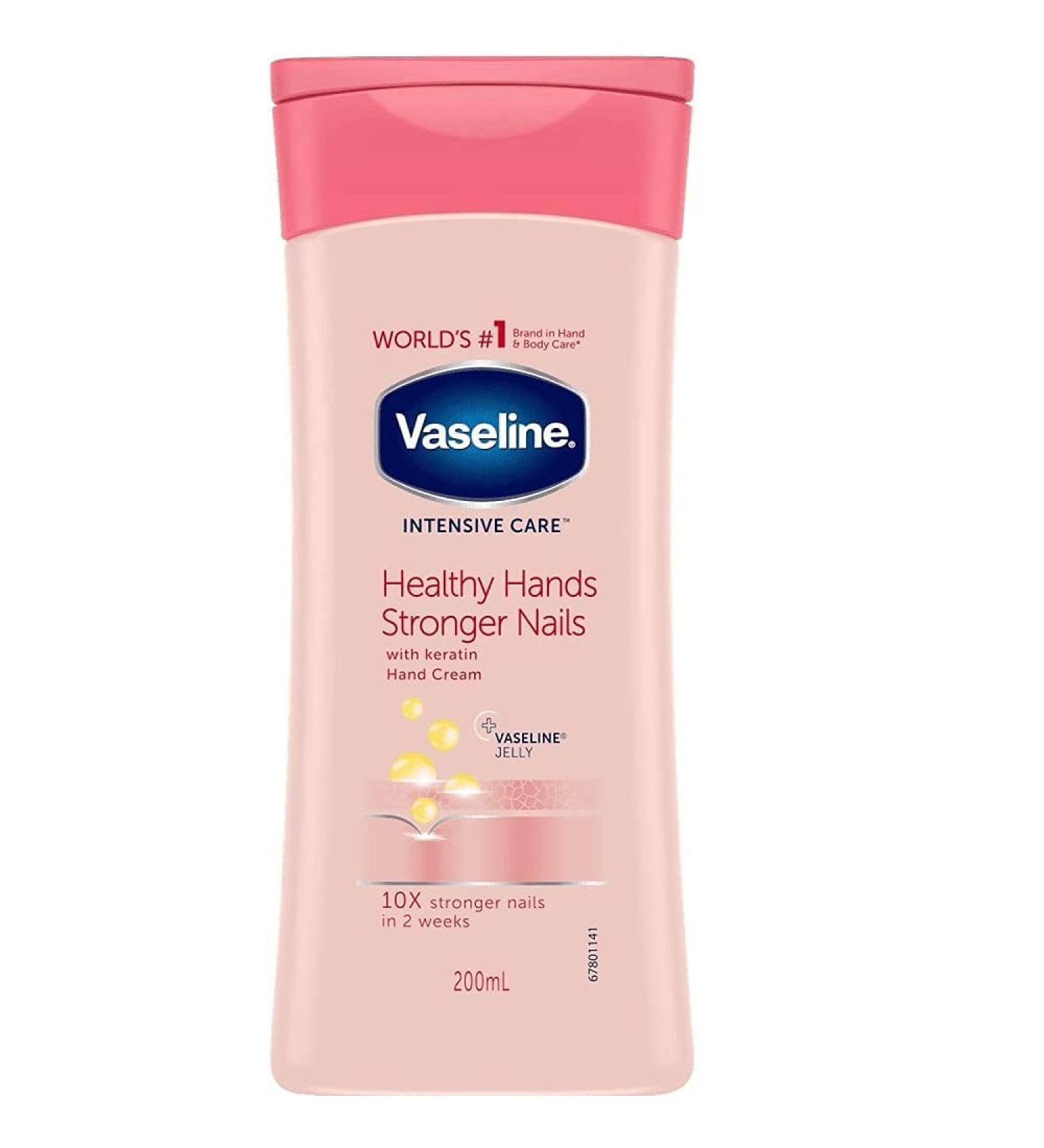 Vaseline Intensive Care Body Lotion 2X200ml - Healthy Hands, Stronger Nails - Buy Online on GoSupps.com