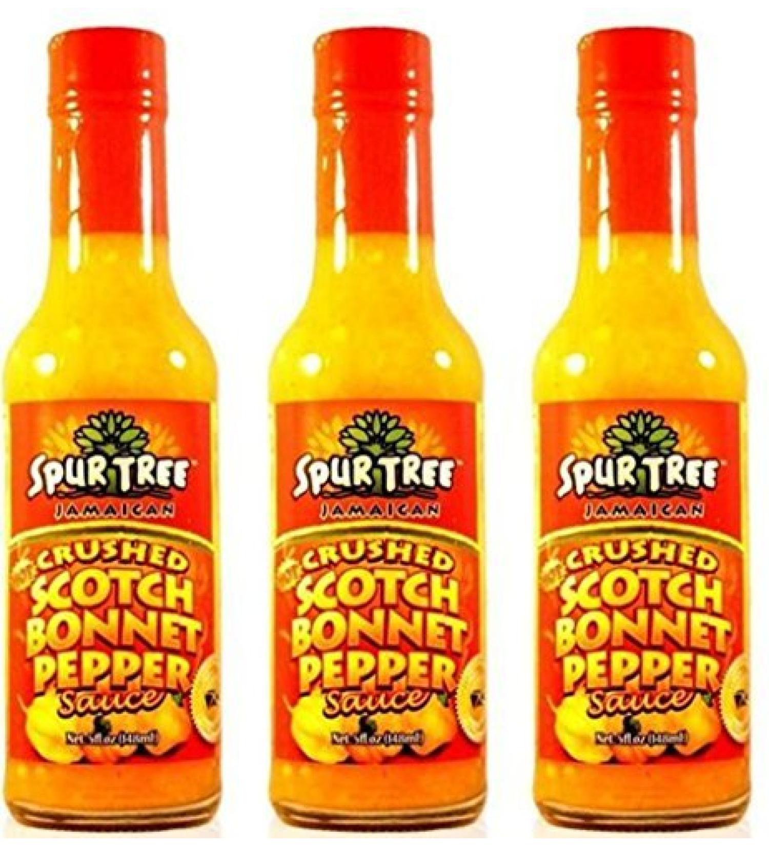 Spur Tree Jamaican Scotch Bonnet Pepper Sauce- Ounce (3 Pack) by Spur Tree Jamaican