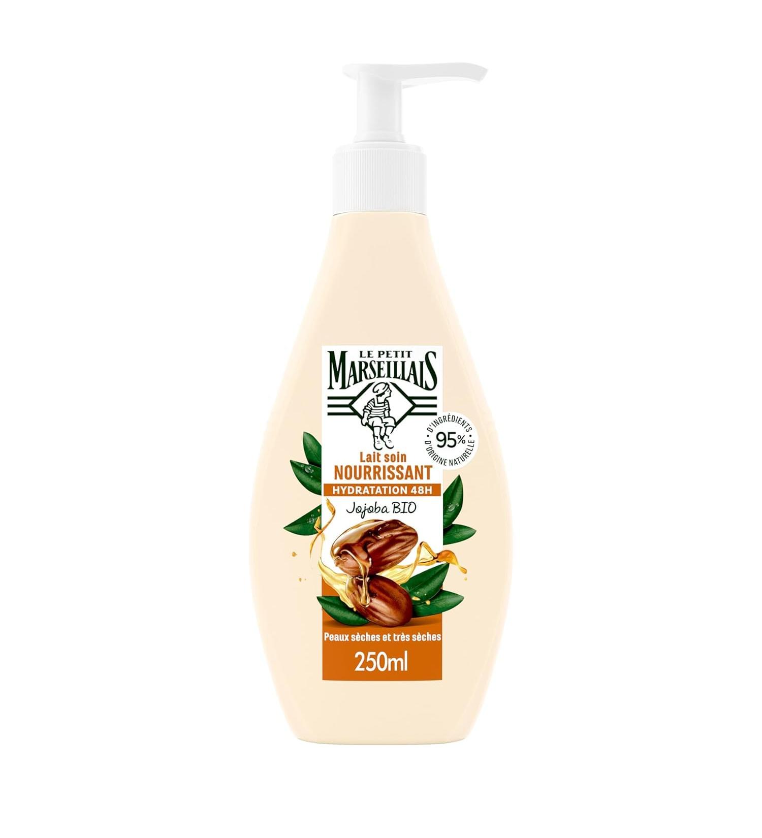 Le Petit Marseillais Jojoba Oil Bio 48H Moisturising Soothing Body Lotion Milk 250Ml - Buy Online on GoSupps.com