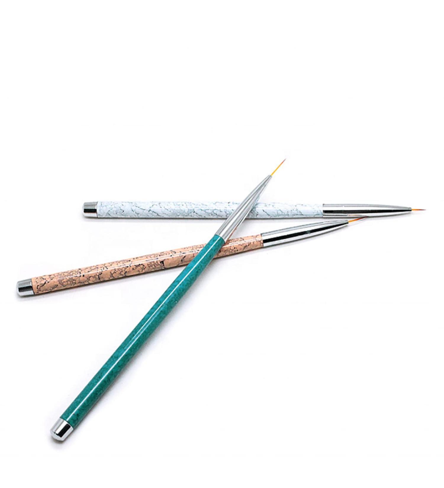 Nail Art Brush Pen 3 Size Nail Art Pen Set Designer/Makeup Artist Manicure Tool - Buy Online on GoSupps.com