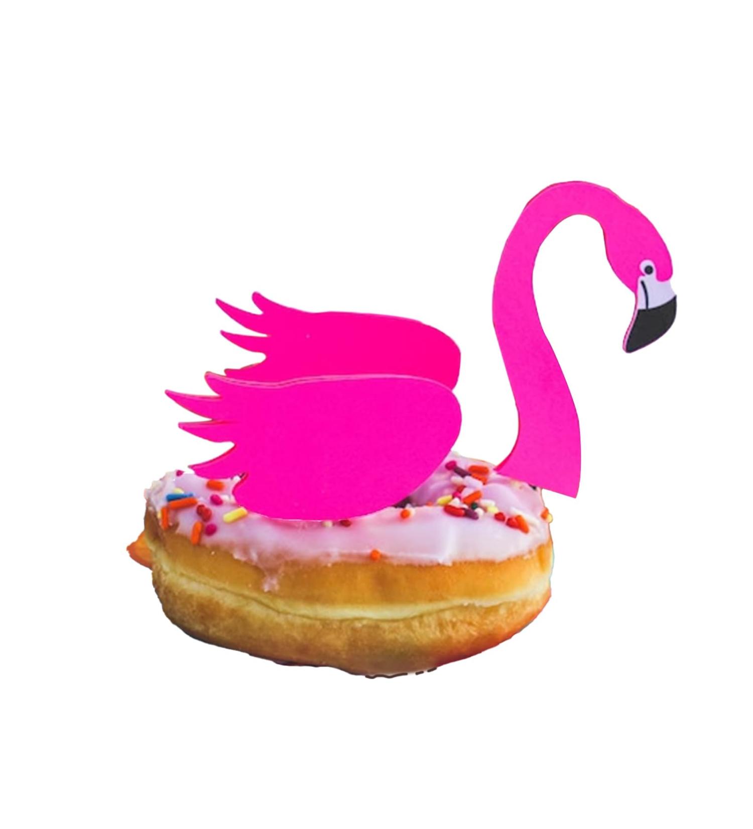 Swan and Flamingo Shaped Cupcake Topper for Birthday and Celebration Cake Decorations Red - Buy Online on GoSupps.com