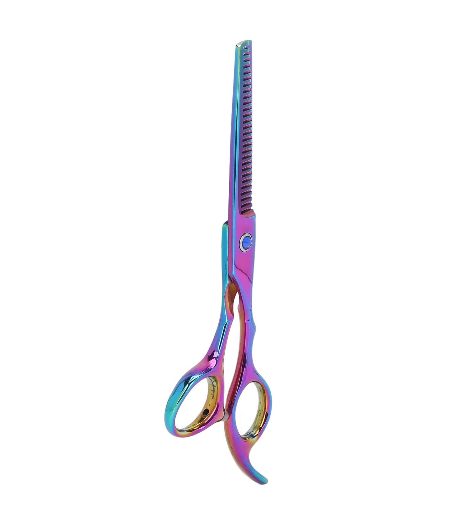 Qukaim Thinning Scissors Hair Thinning Scissors 6 Inch Stainless Steel Professional Salon Shears for Men Women KidsThinning Scissors Haircut Supplies - Buy Online on GoSupps.com