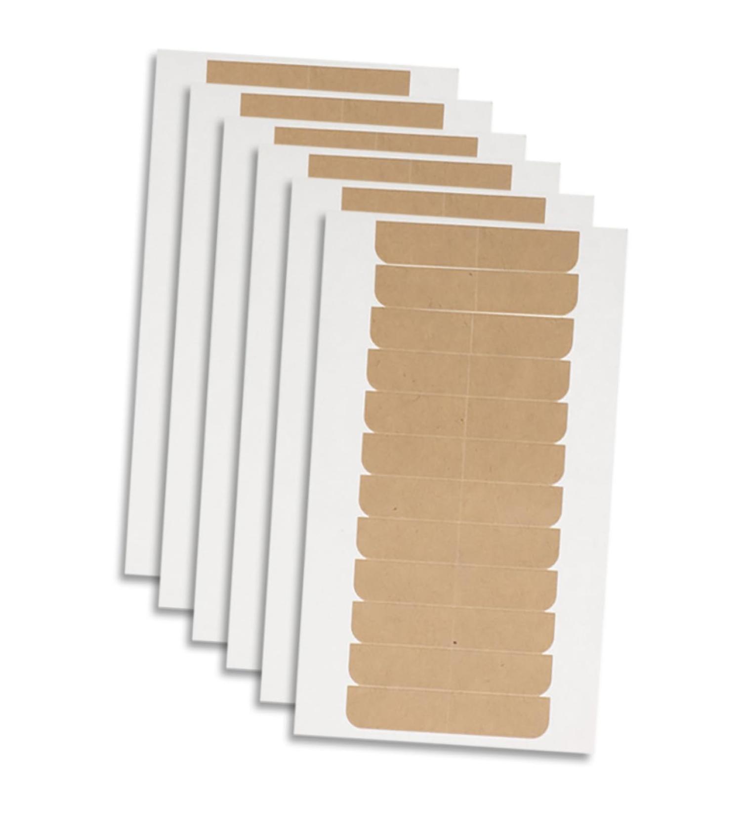 FRCOLOR 6 Sheets Double-sided Tape Wig Toupee Hair Bands Hair Ribbon Tape Hair Extensions Tape for Hair Extensions Hair Extension Tape Double Sided Double Sided Tape Bangs Adhesive - Buy Online on GoSupps.com