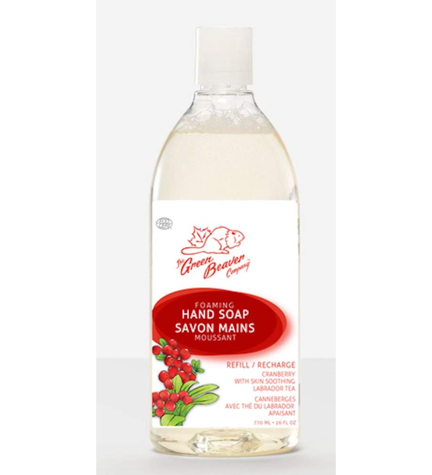 GREEN BEAVER Foaming Refill Cranberry Delight Hand Wash 770 ML