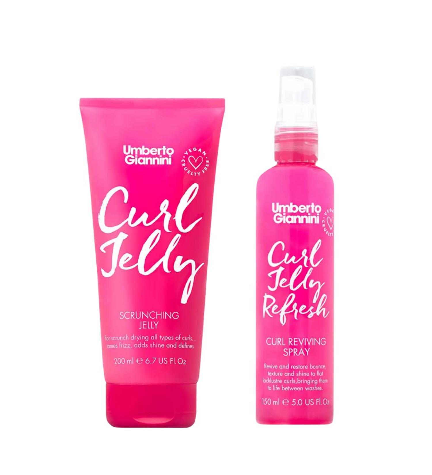 Umberto Giannini Curl Jelly - Vegan Frizz Control for Curly & Wavy Hair | Best Hair Styling Agent - Buy Online on GoSupps.com