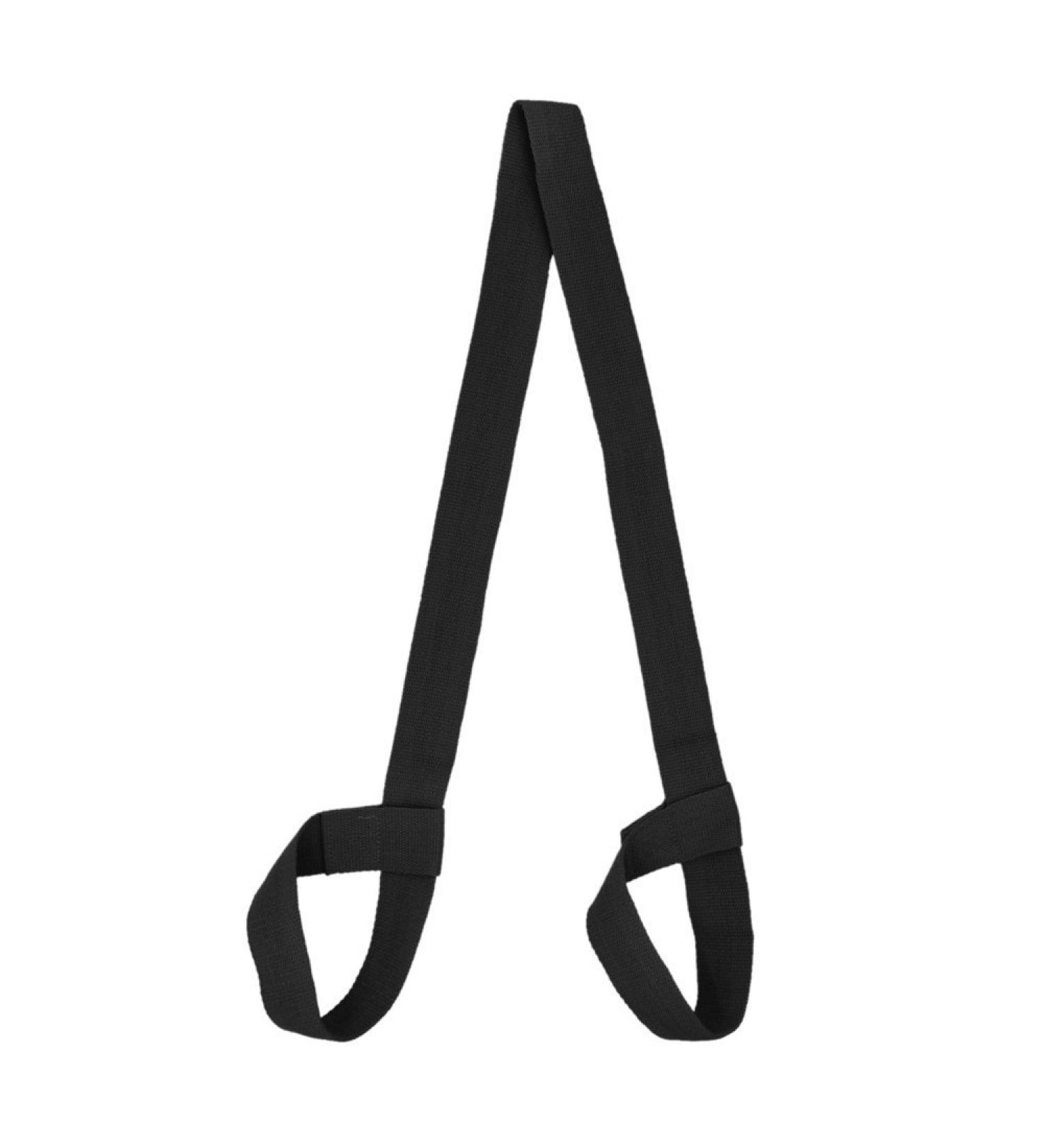 Buy PlayCool Durable Yoga Mat Harness Strap Sling - Black | Yoga Mat Carrying Strap for Easy Transport - International Shipping Available - Buy Online on GoSupps.com
